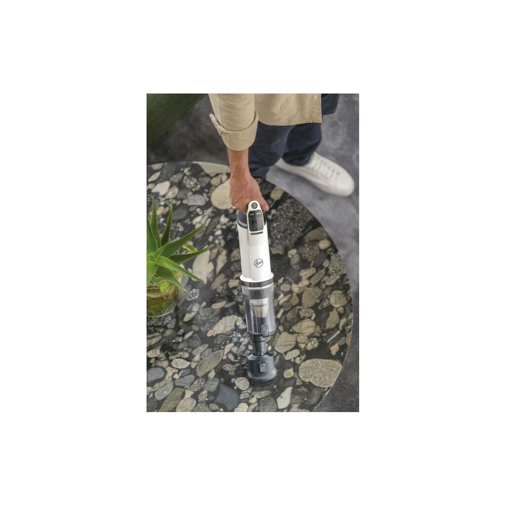 Hoover Akku-Hand-und Stielstaubsauger »HFX20H 11 Chalk White«