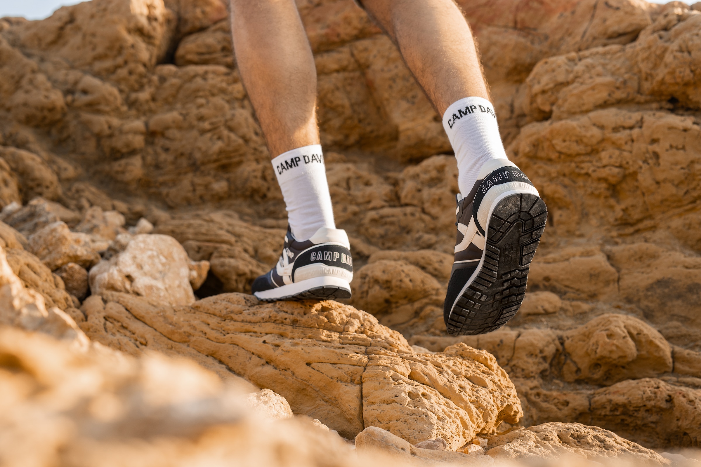 CAMP DAVID Socken »mesh ventilation«, (6 Paar), Action-Mesh Belüftung