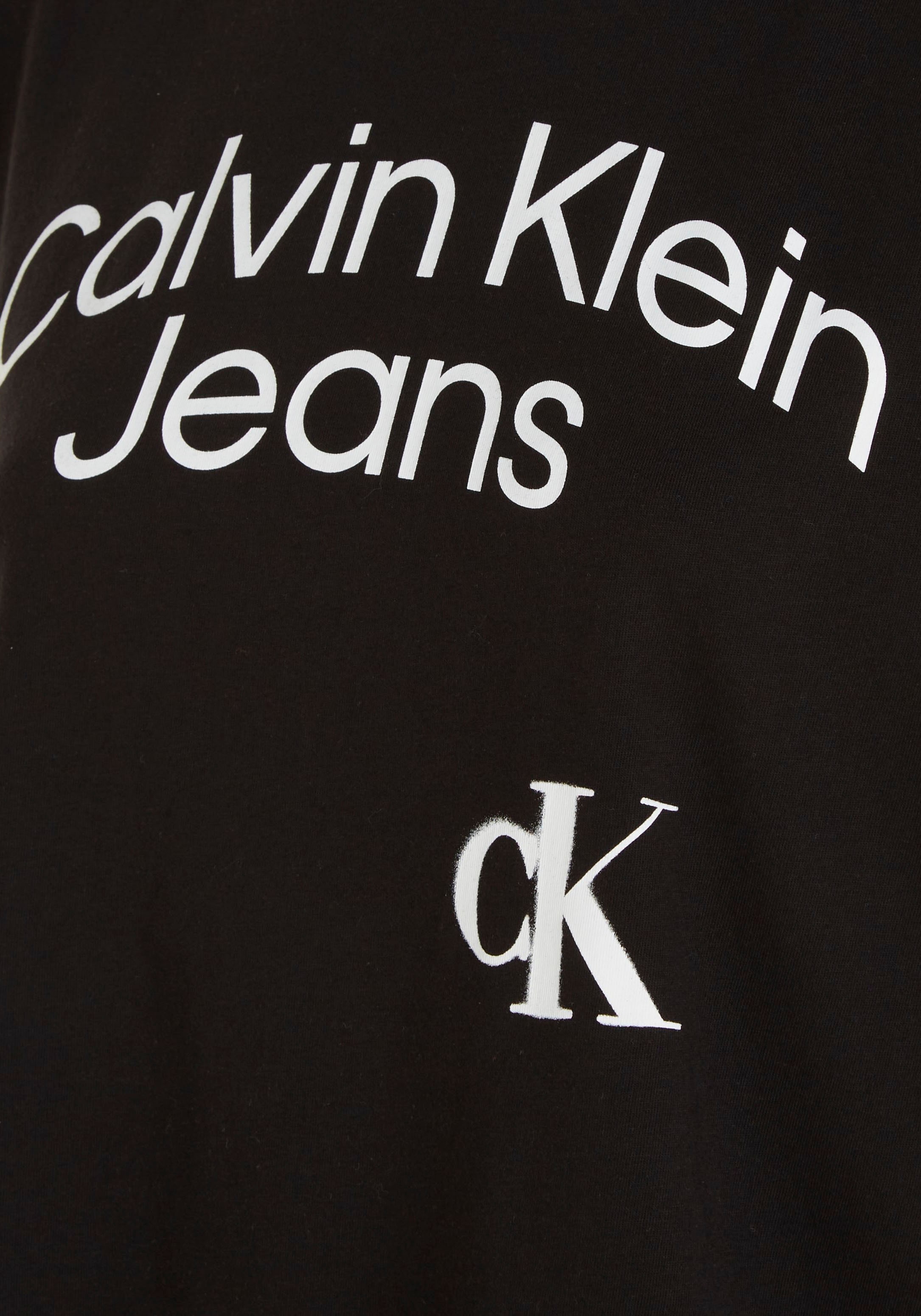 Klein Jelmoli-Versand Calvin T-Shirt, bestellen Logoschriftzug mit online | grossem Jeans