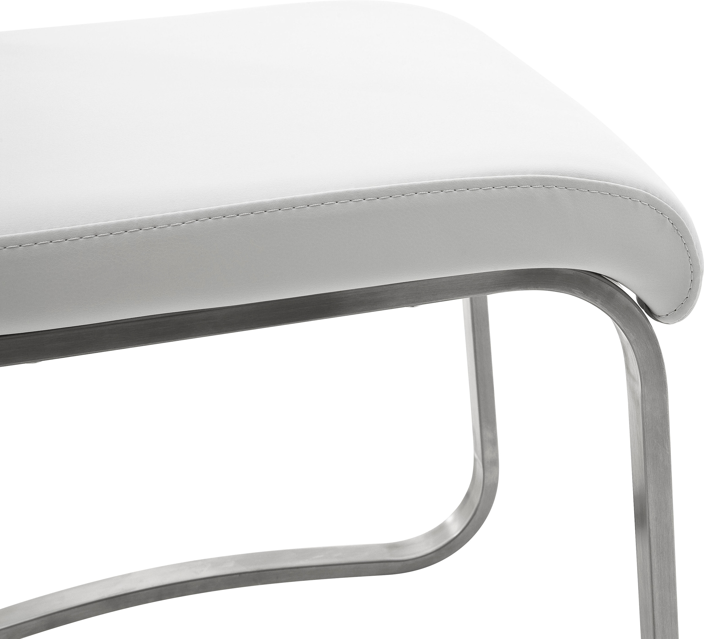 MCA furniture Freischwinger Stuhl 130 2 shoppen Leder, belastbar Kg »Arco«, Echtlederbezug, St., | (Set), online bis Jelmoli-Versand mit