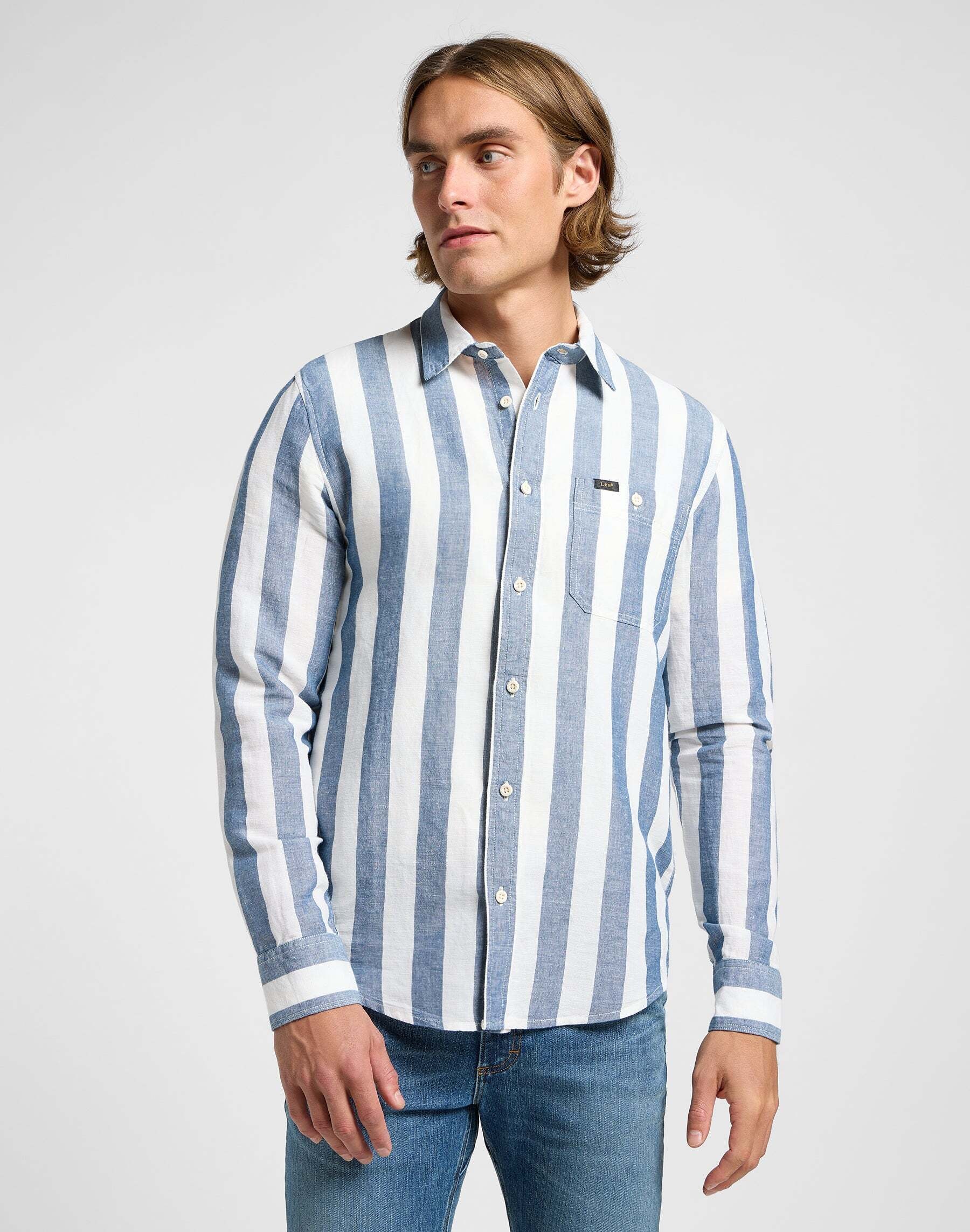 Leinenhemd »LEE Leinenhemd Leesure Shirt«