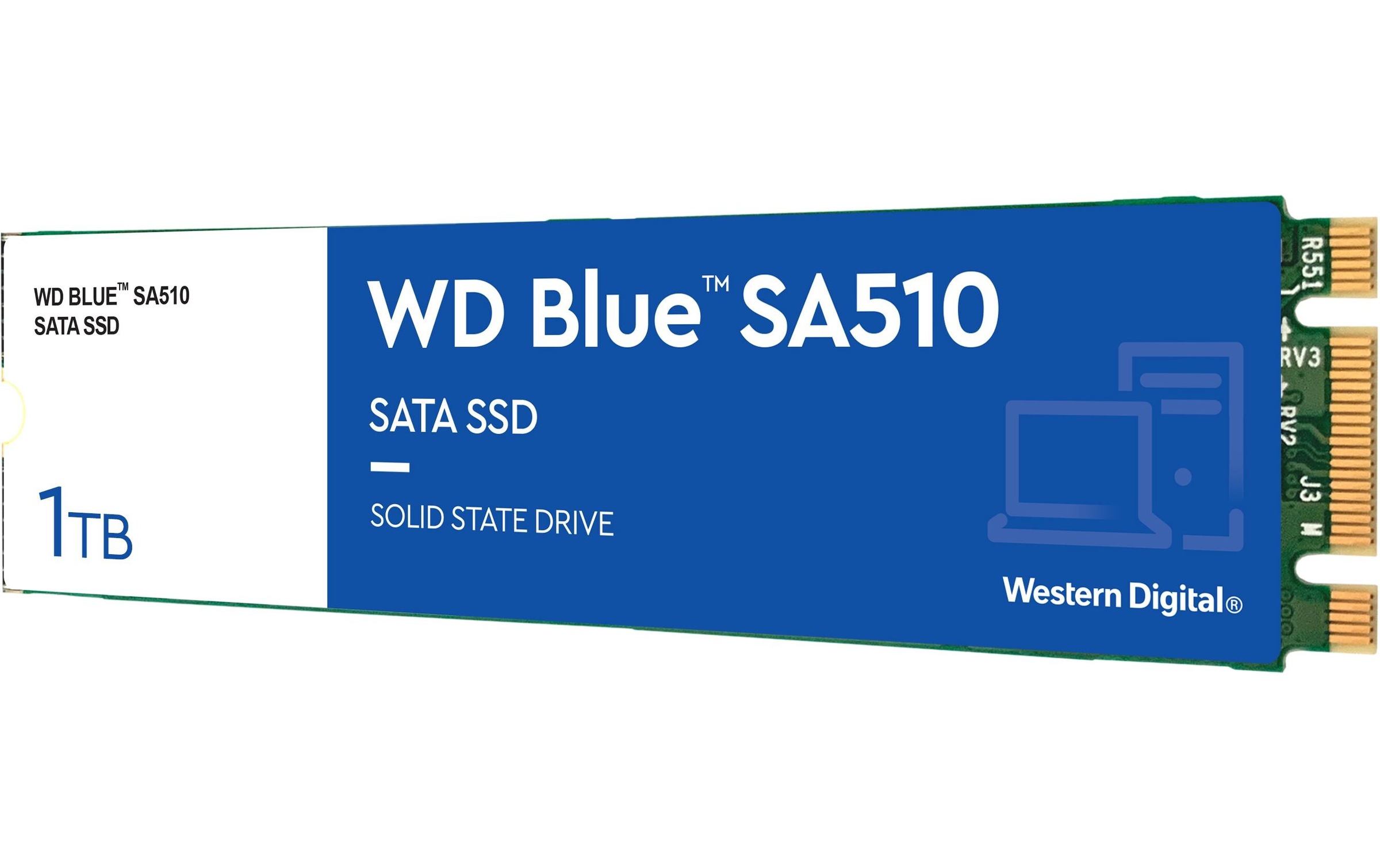 Western Digital interne SSD »WD Blue SA510 M«, Anschluss SATA