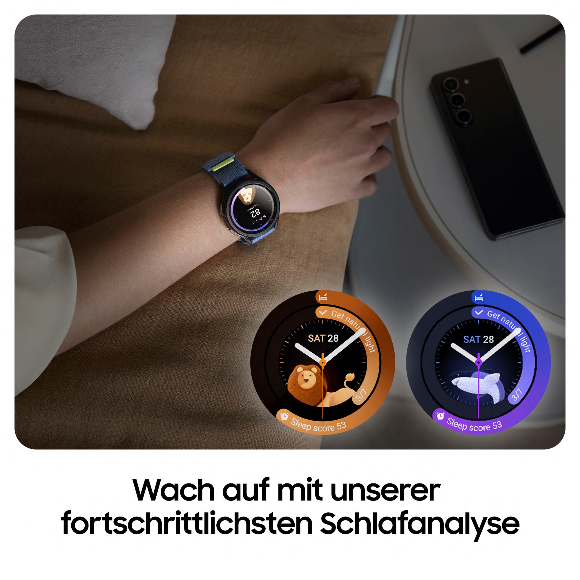 Samsung Smartwatch »Galaxy Watch 6 Classic«, (3,33 cm / 1,3 Zoll), Wear OS by Samsung, 16 GB