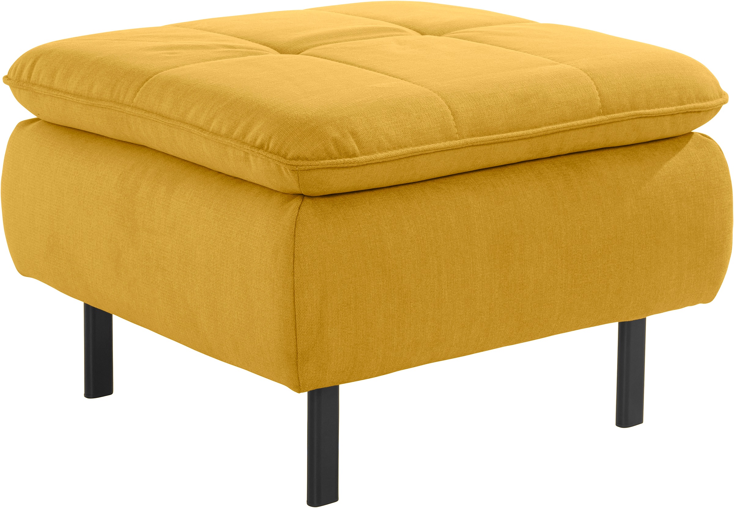 INOSIGN Polsterhocker »Birkholm«, passend zur Serie "Birkholm", B/T/H: 65/65/44 cm