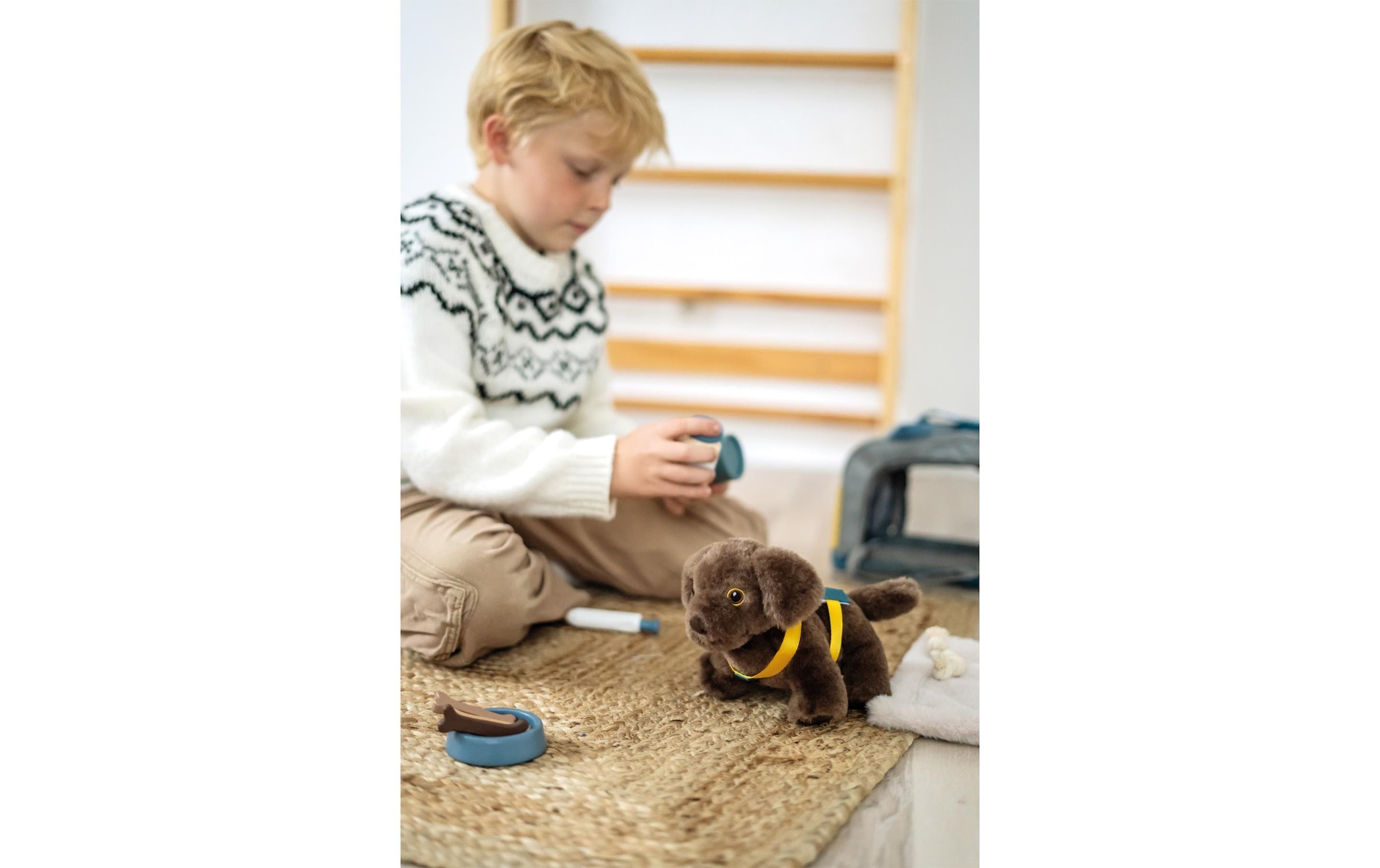 Small Foot Kuscheltier »mit Tasche und Pflege-Set«