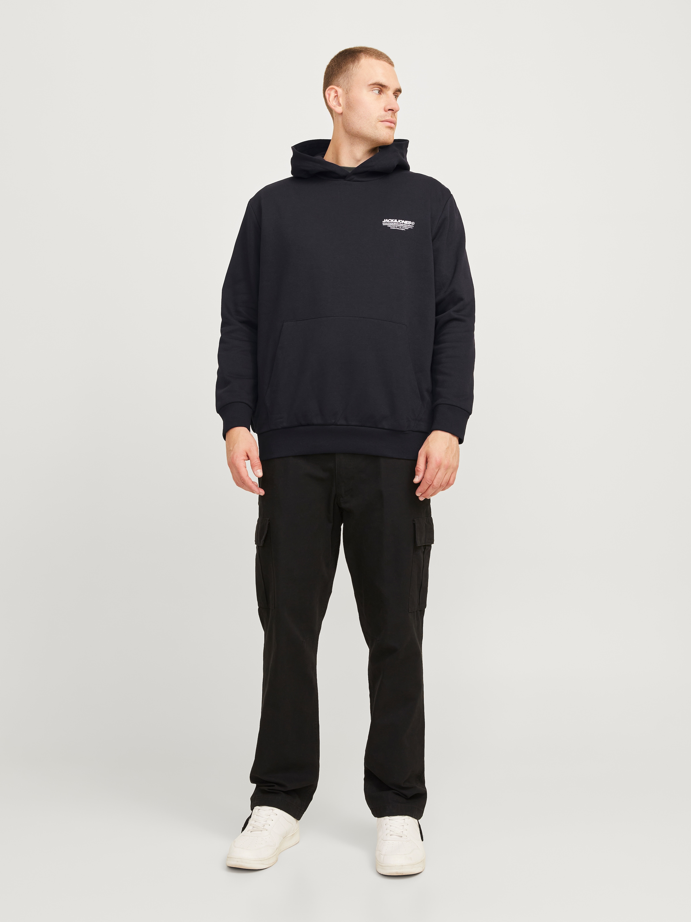 Jack & Jones PlusSize Kapuzensweatshirt »JJOLIVE SWEAT HOOD PLS«