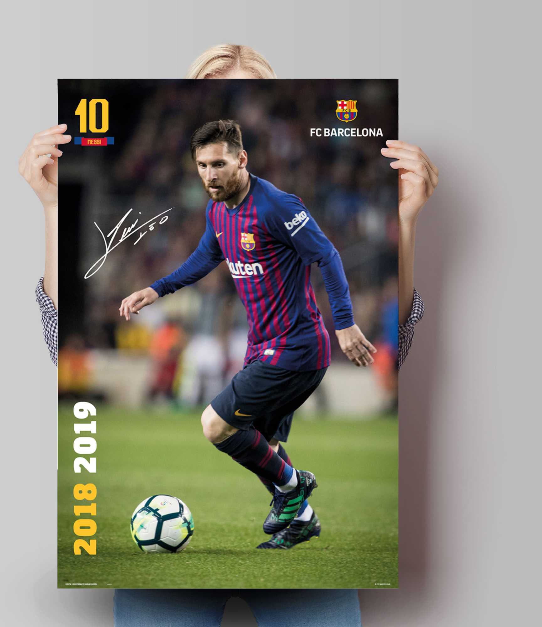 ❤ Reinders! Poster »Poster FC Barcelona Messi 2018/19«, Fussball, (1 St.)  entdecken im Jelmoli-Online Shop