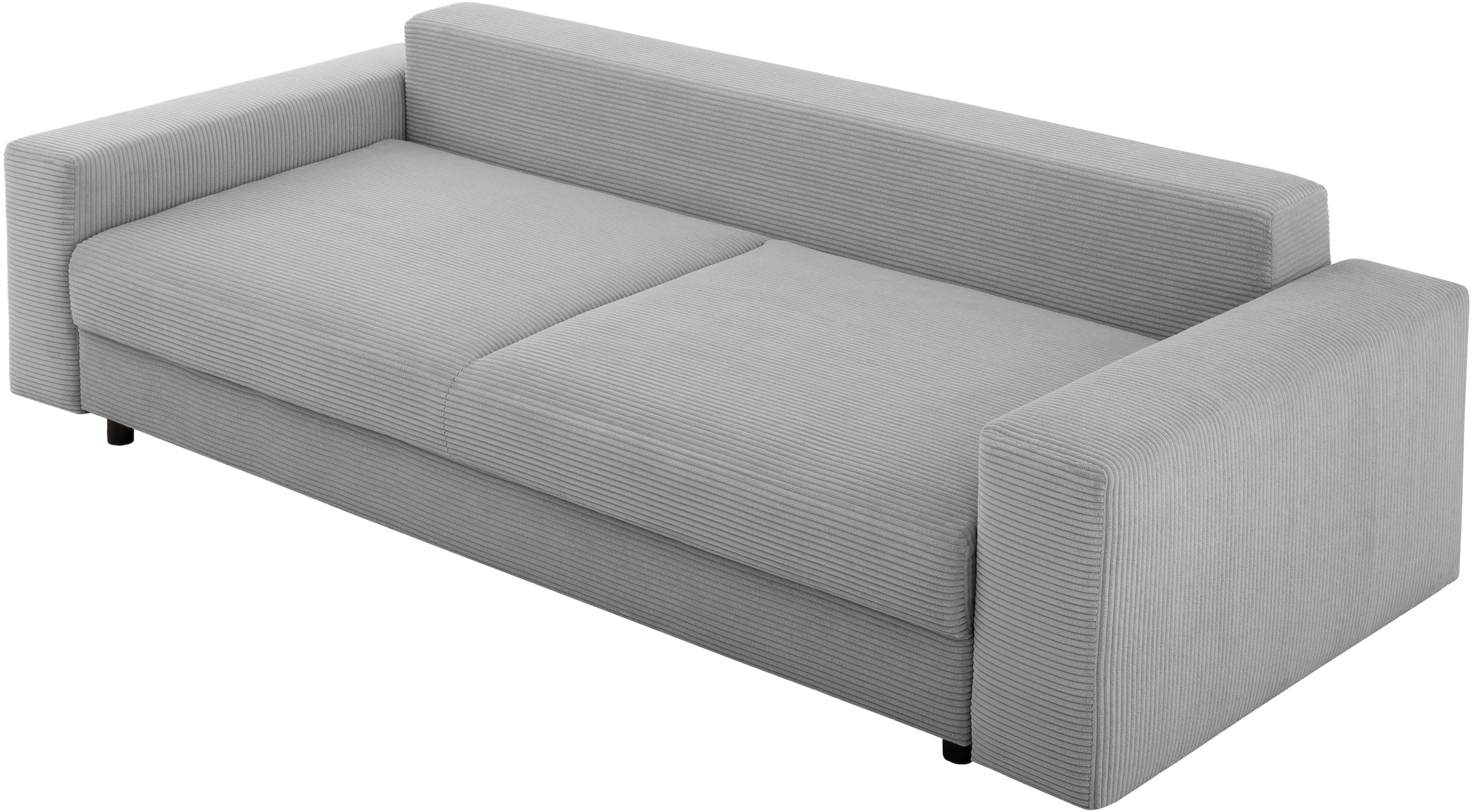 LeGer Home by Lena Gercke Schlafsofa »Imoga, Polster mit Schlaffunktion, 3-Sitzer Sofa, Couch mit Bettkasten«, in modernen Farben und Stoffen, Bettfunktion, Liegefläche: 200x150 cm