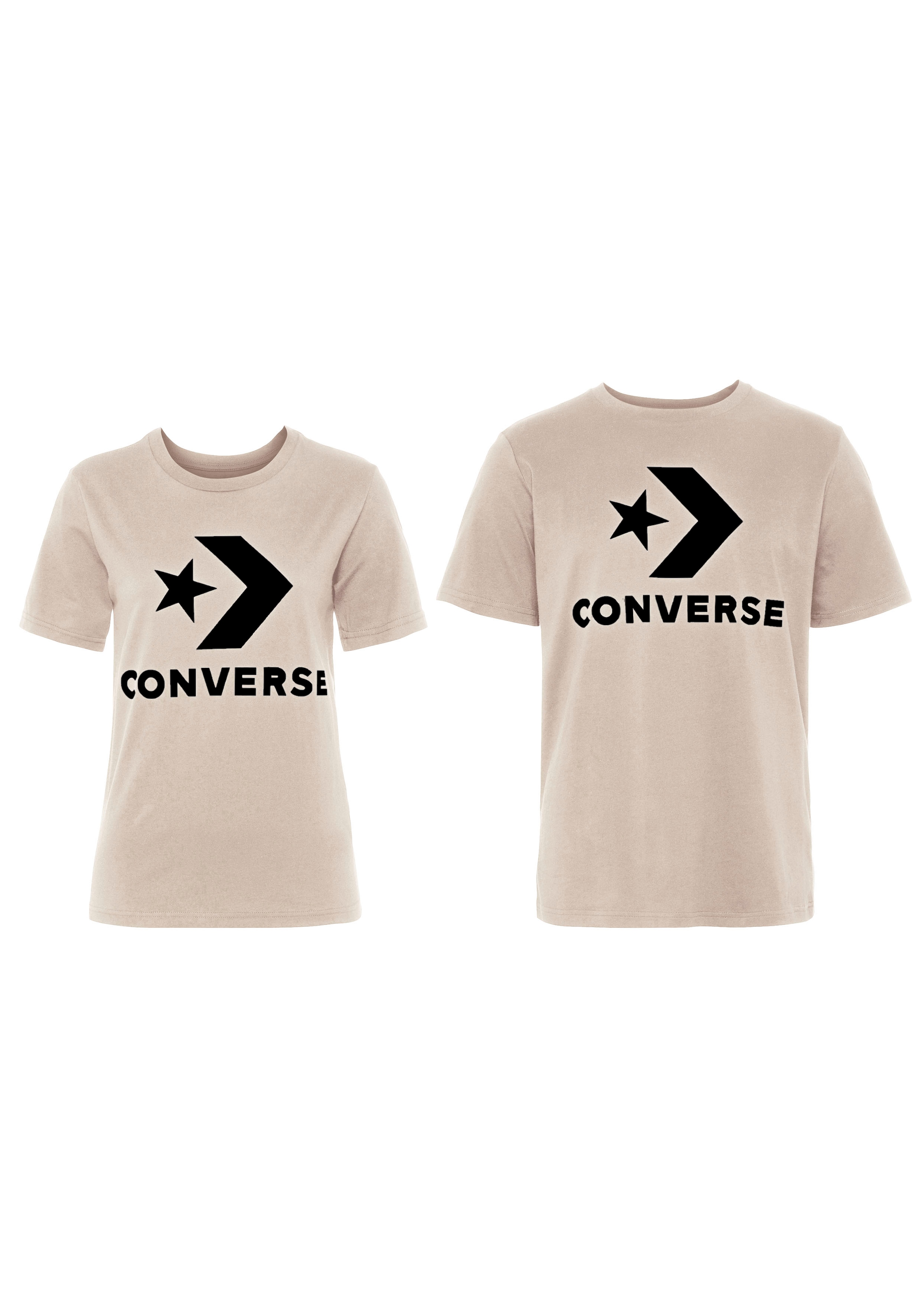 Converse T-Shirt »CONVERSE GO-TO STAR CHEVRON LOGO STANDARD-FIT T-SHIRT«, Unisex