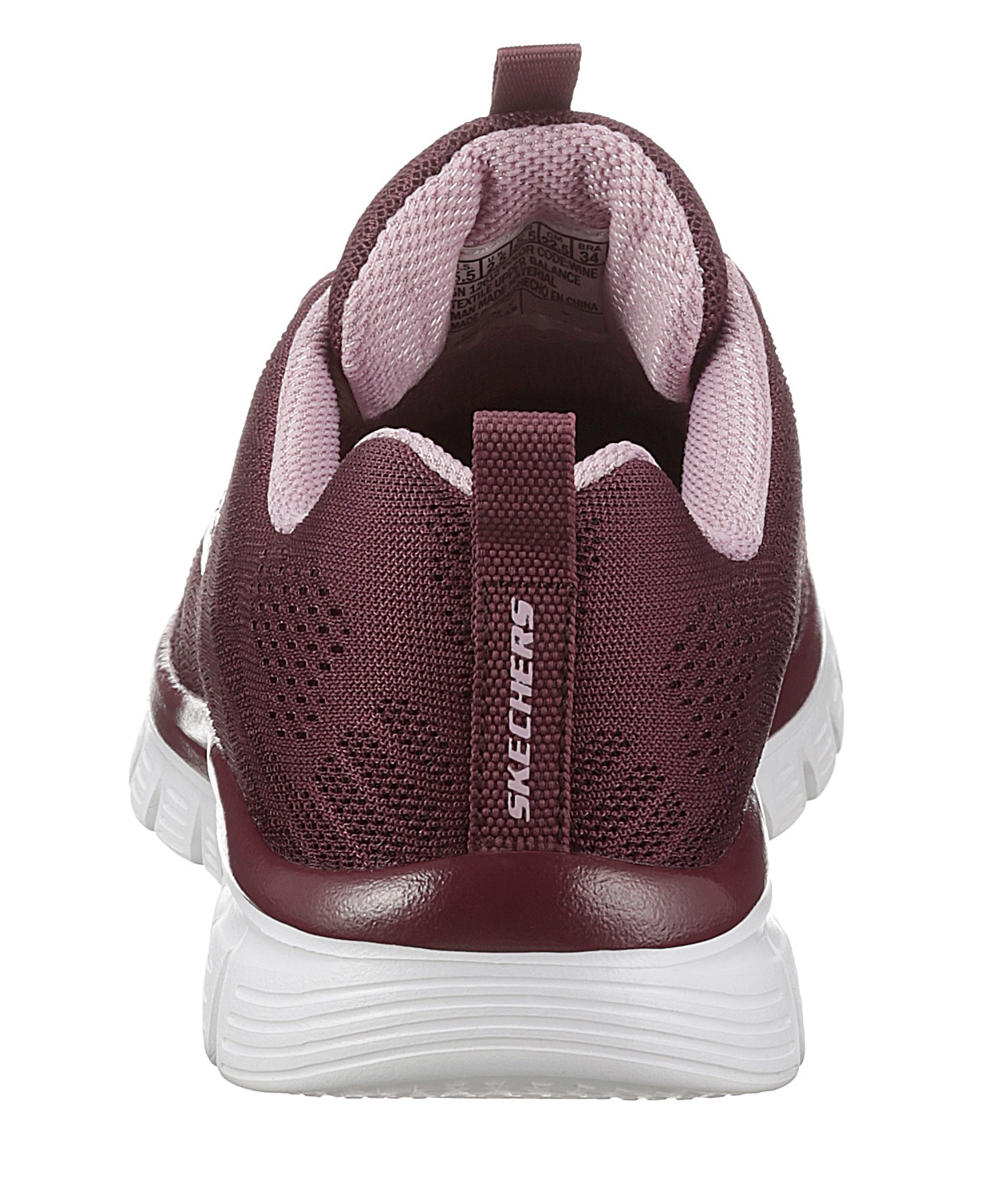 Skechers Sneaker »Graceful - Get Connected«, Freizeitschuh, Halbschuh, Schnürschuh für die Maschinenwäsche geeignet