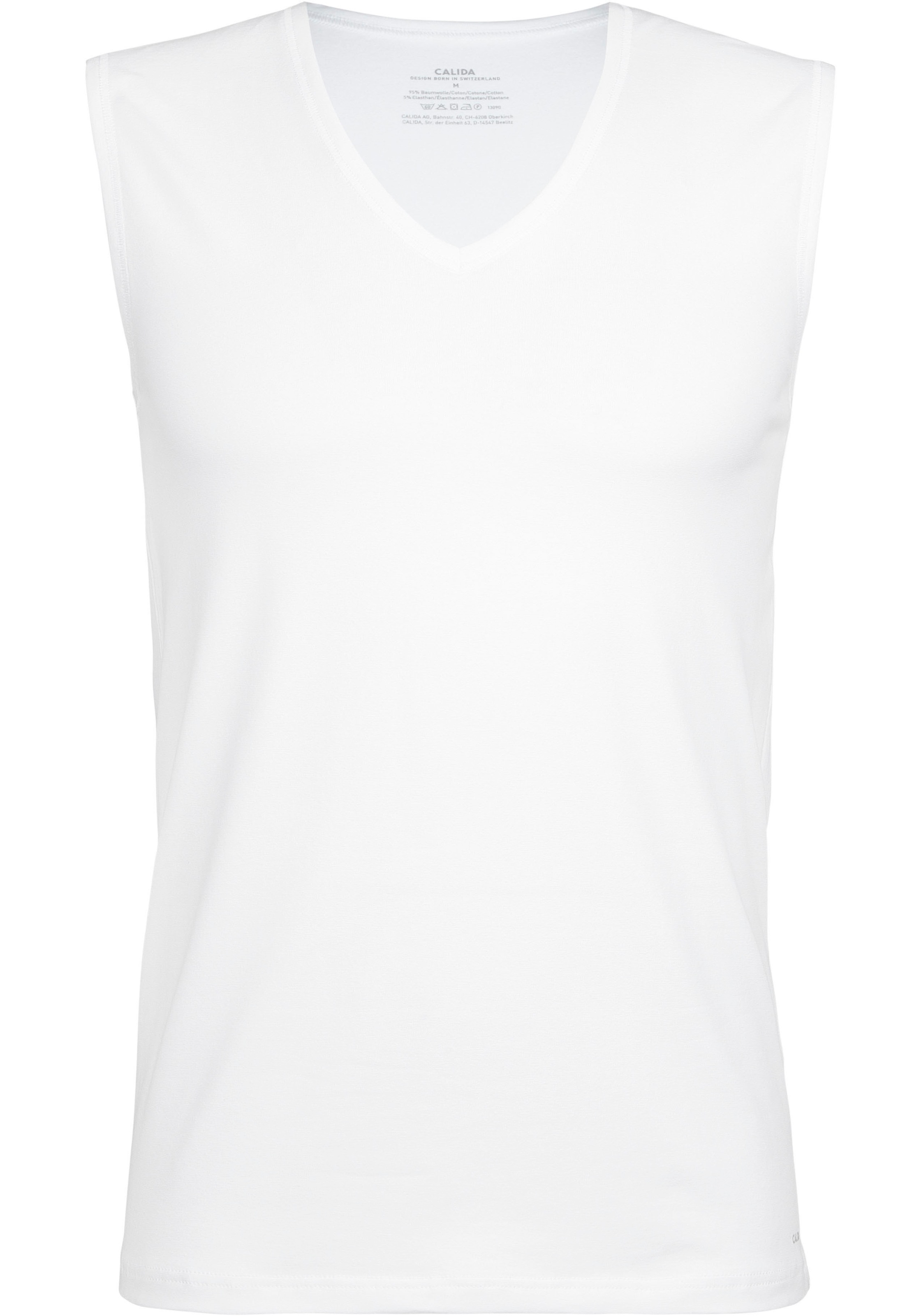 CALIDA Tanktop »Cotton Code«, mit glatter Oberfläche