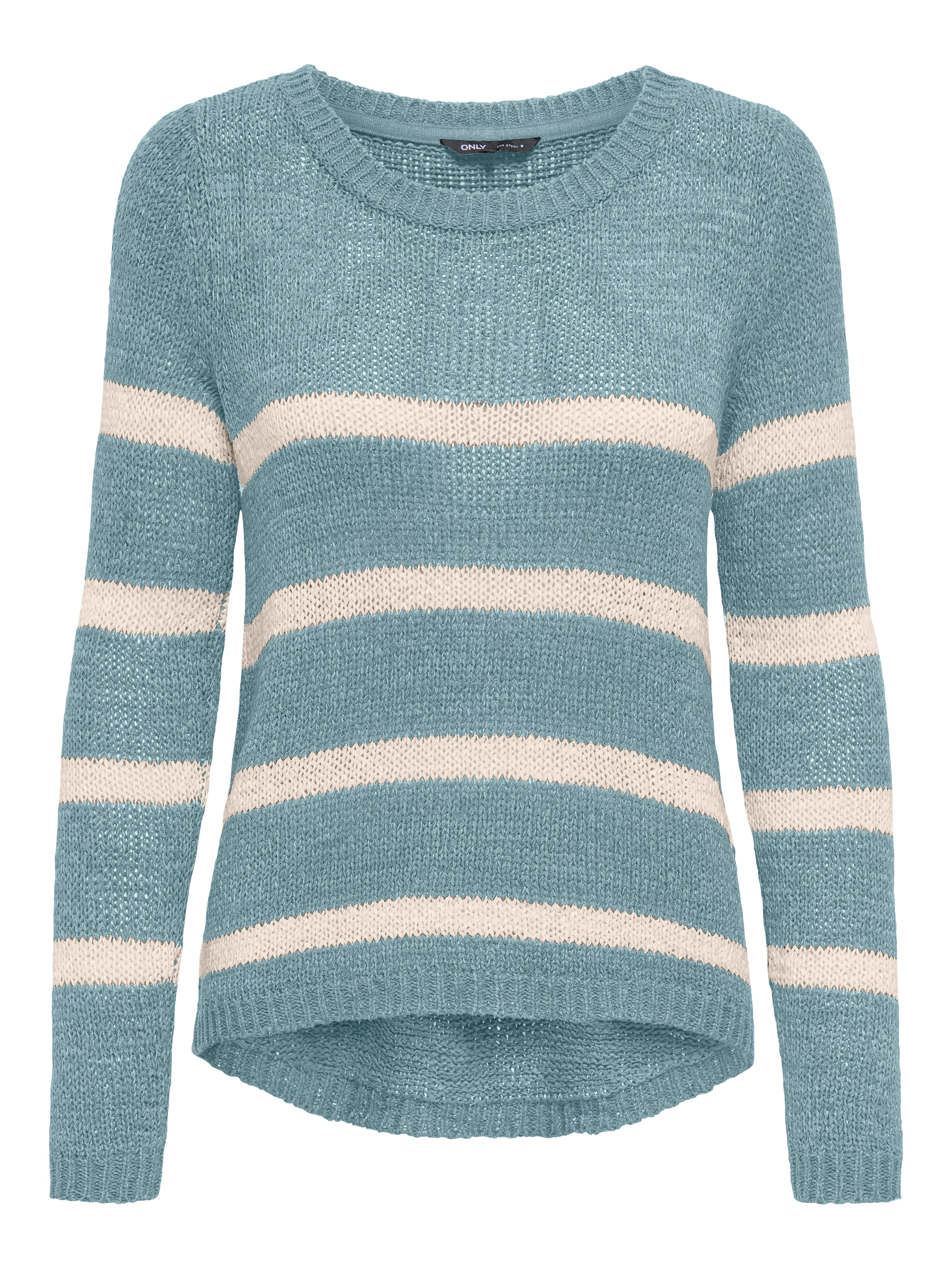 ONLY Strickpullover »ONLGEENA XO L/S PULLOVER KNT NOOS«, mit Rundhalsausschnitt