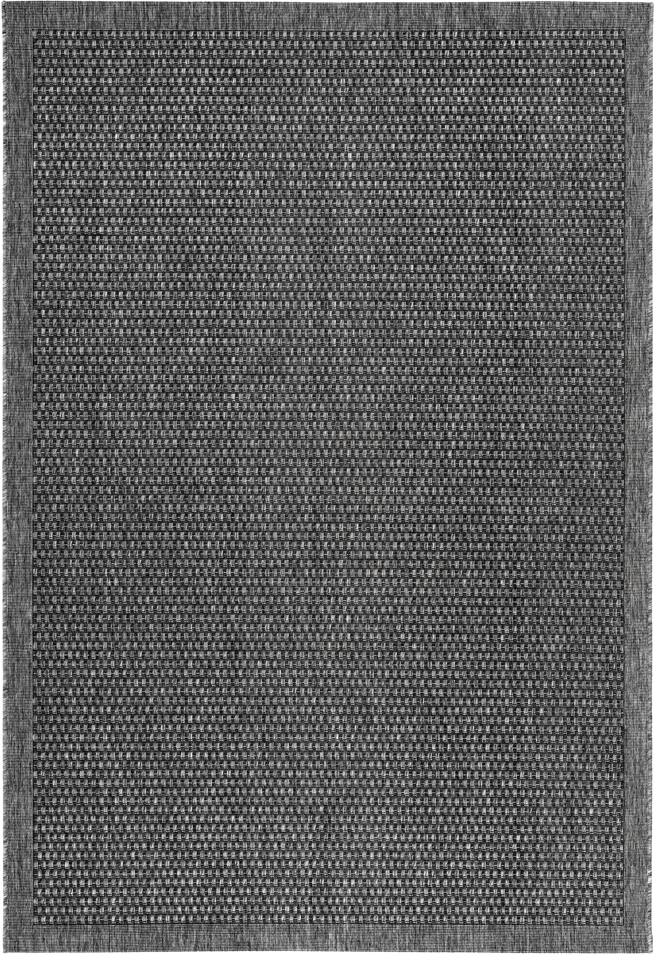 calo-deluxe Teppich »Perugia 1060«, rechteckig, 7 mm Höhe, In- und Outdoor geeignet, Wohnzimmer