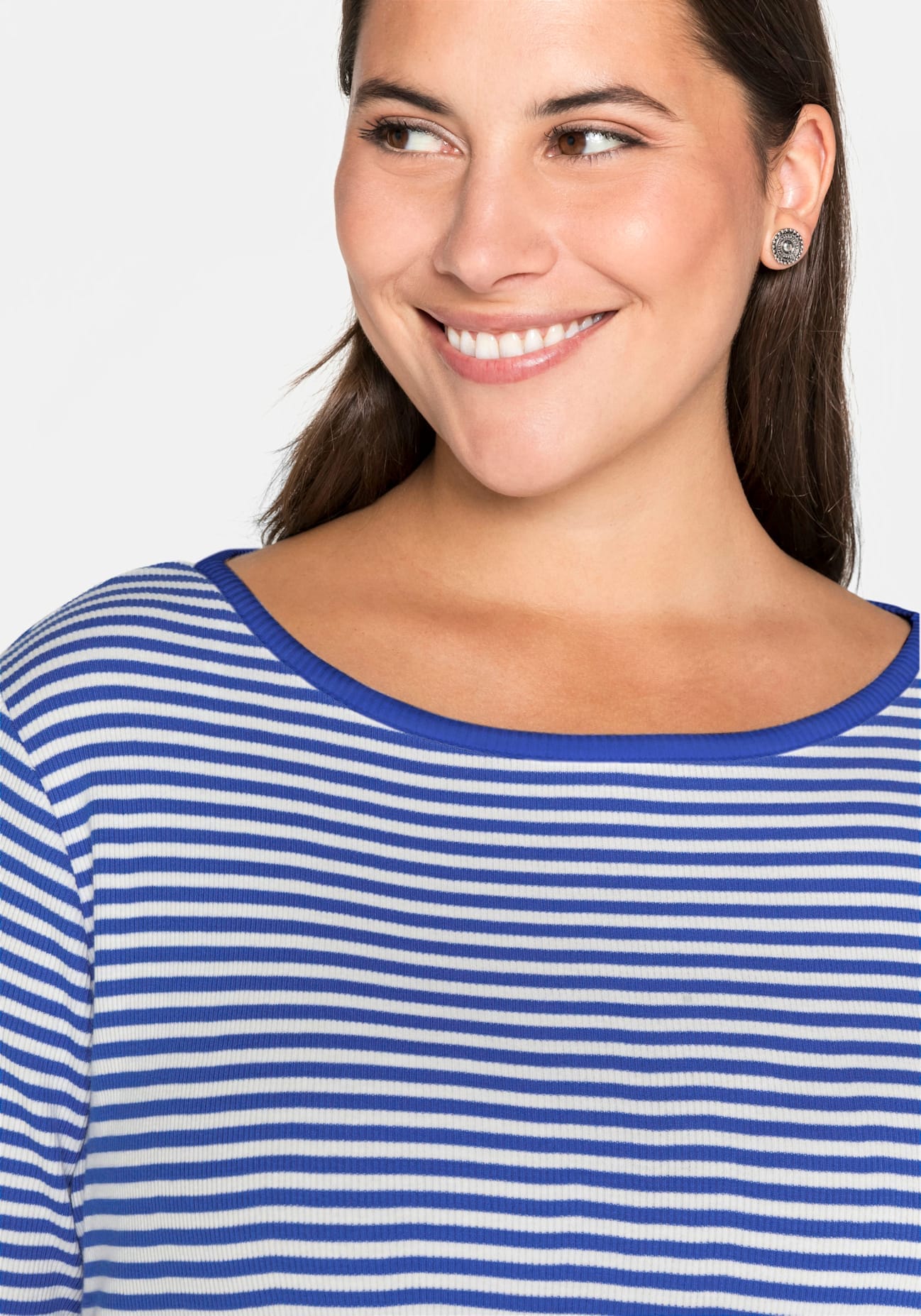 Sheego 3/4-Arm-Shirt »3/4-Arm-Shirt«, (1 tlg.)