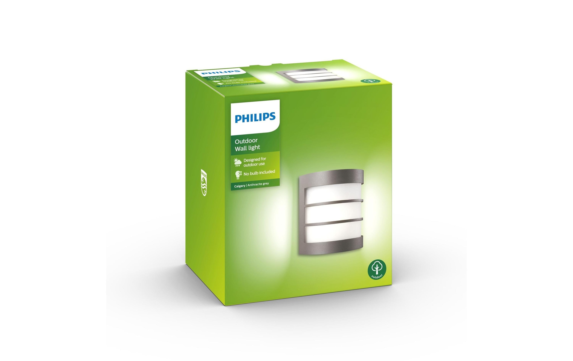 Philips Wandleuchte »Calgary, E27, 6«, 1 flammig, Leuchtmittel E27 | LED wechselbar