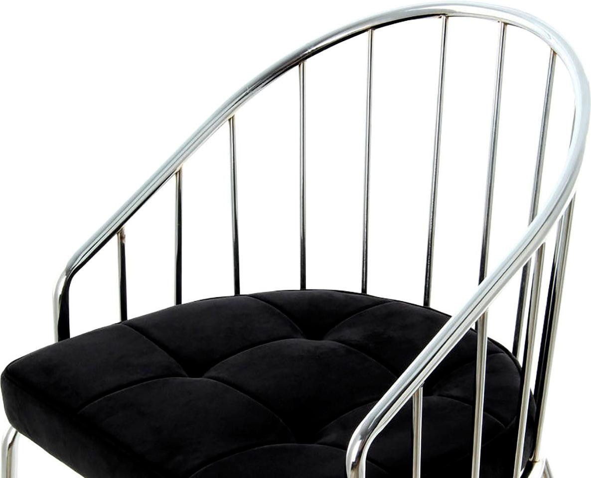 Kayoom Stuhl »Palma,minimalistischer Stuhl,durchgehendes Gestell aus stabilem Metall«, 1 St., elegant, bequem, stabil, in edlen Farben gehalten