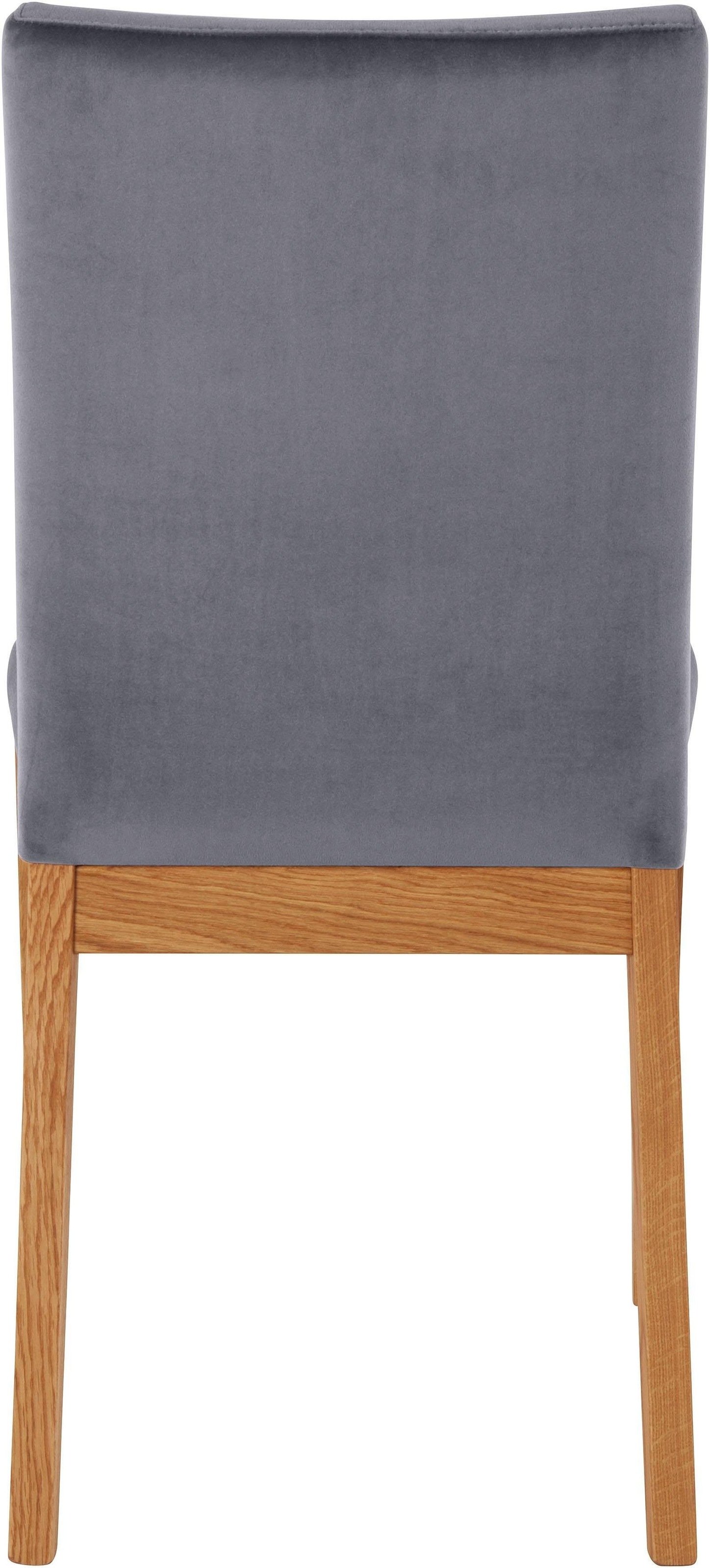 Home affaire Stuhl »Dendres«, (Set), 2 St., Luxus-Microfaser