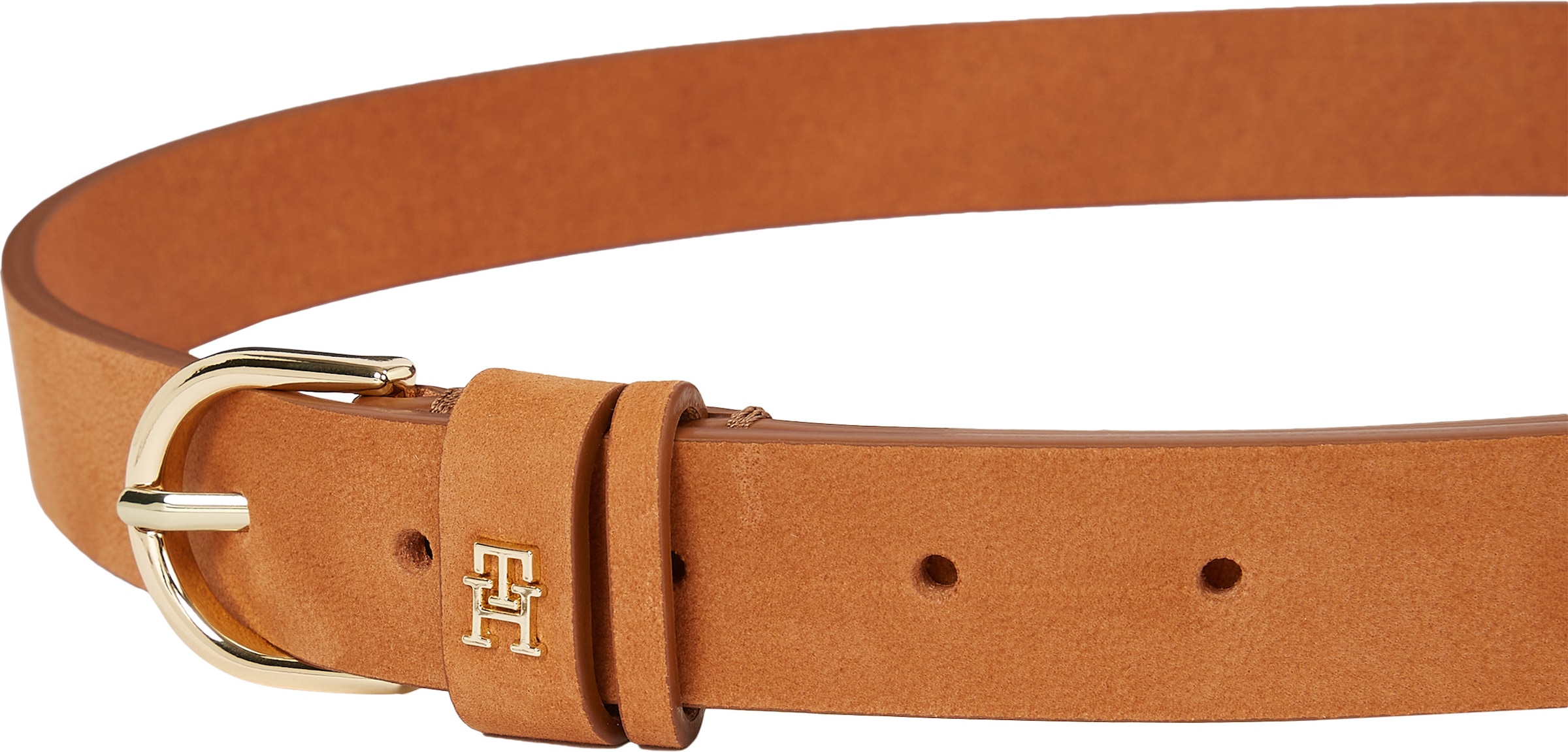 Tommy Hilfiger Ledergürtel »ESSENTIAL EFFORTLESS 2.5 NUBUCK«, Grössenverstellbar