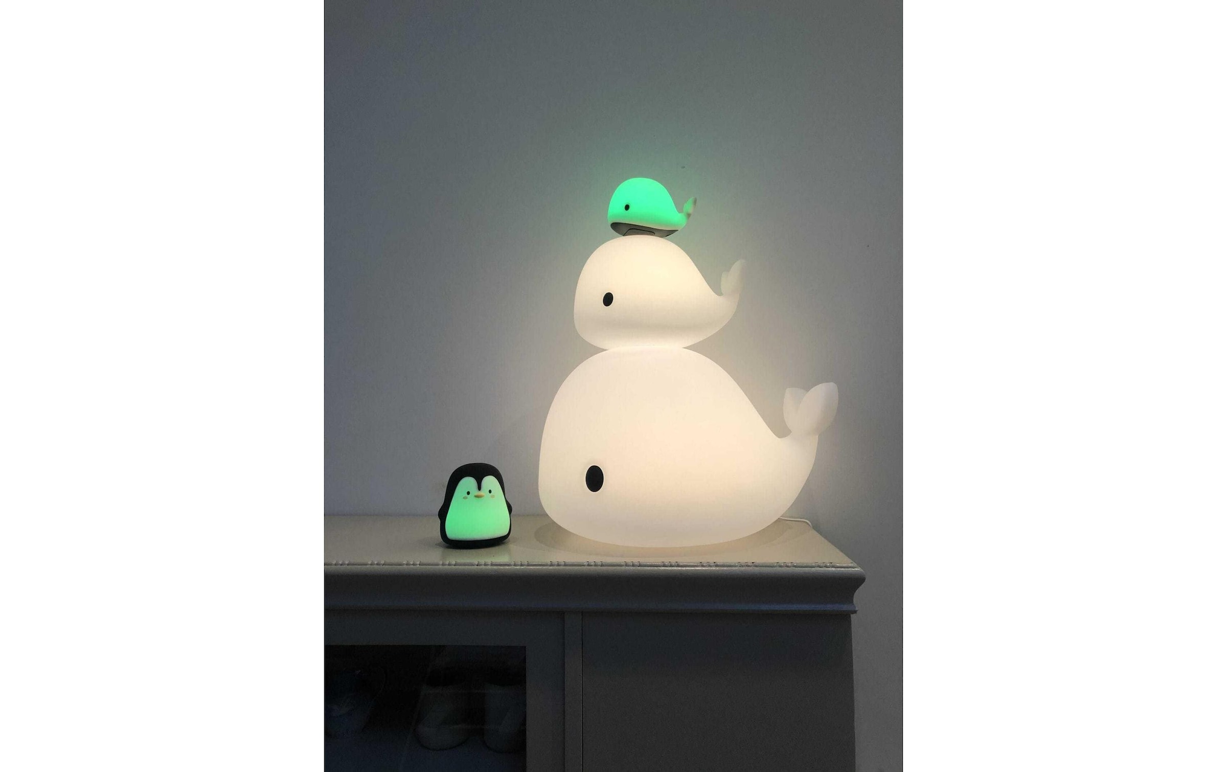 LED Nachtlicht »Filibabba Christian der Wal Bodenlampe«