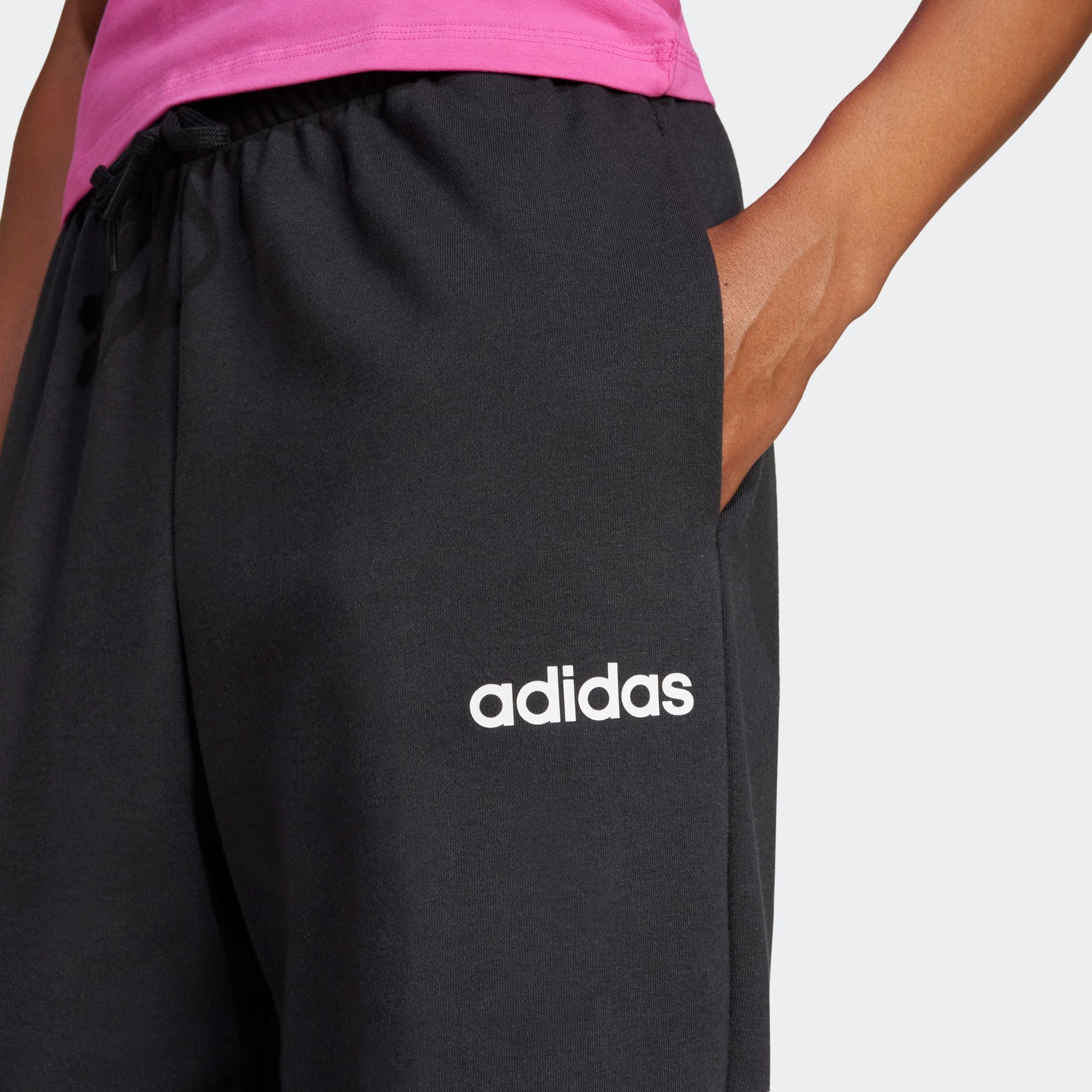 adidas Sportswear Sporthose »W LIN FT CF PT«, (1 tlg.)