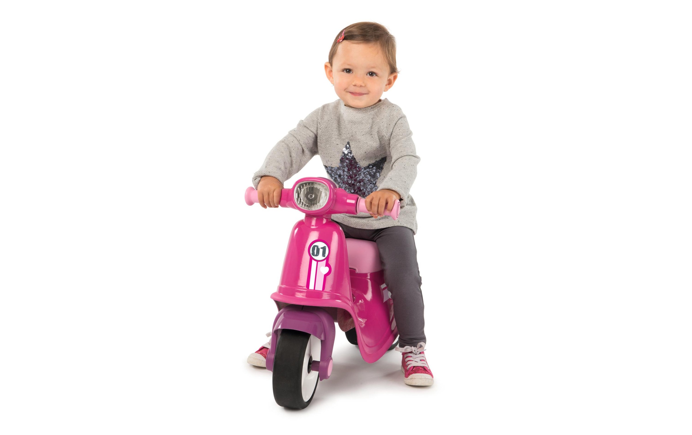 Smoby Rutscher »Scooter Ride-on pink«