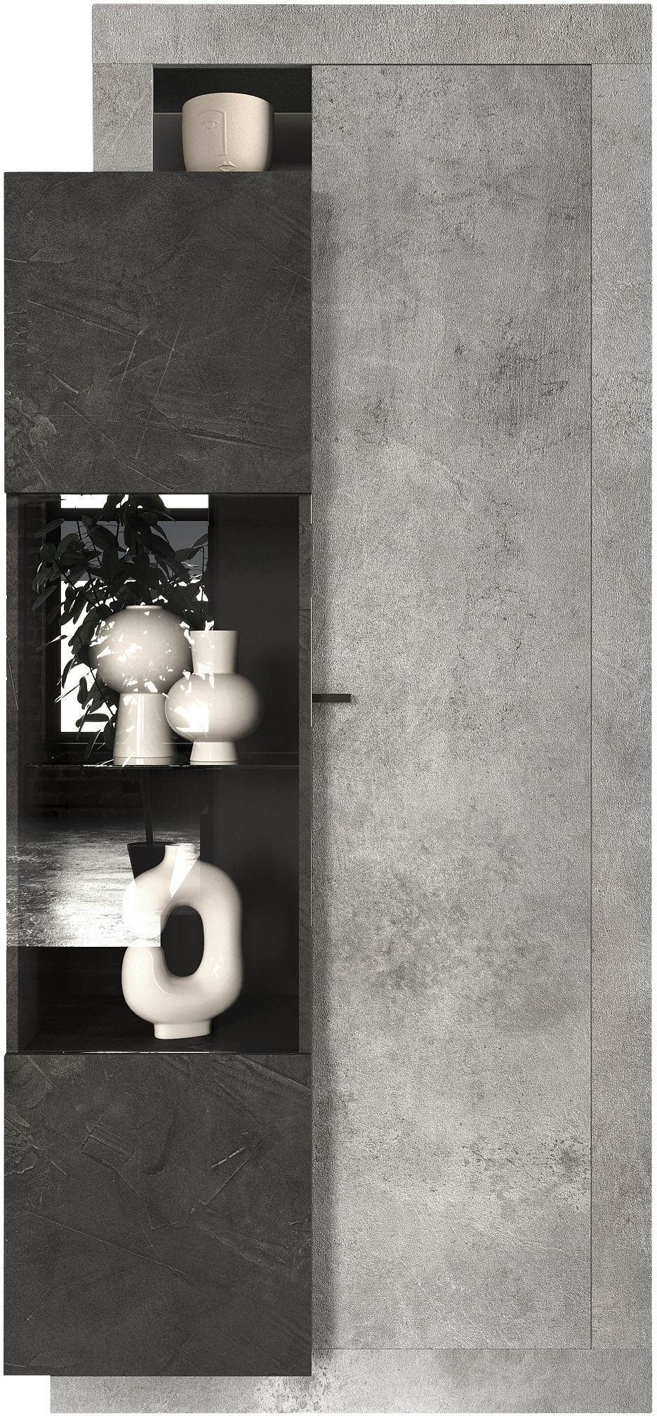 INOSIGN Vitrine »Freedom«, Breite 87 cm mit 2 Türen, Höhe 188 cm