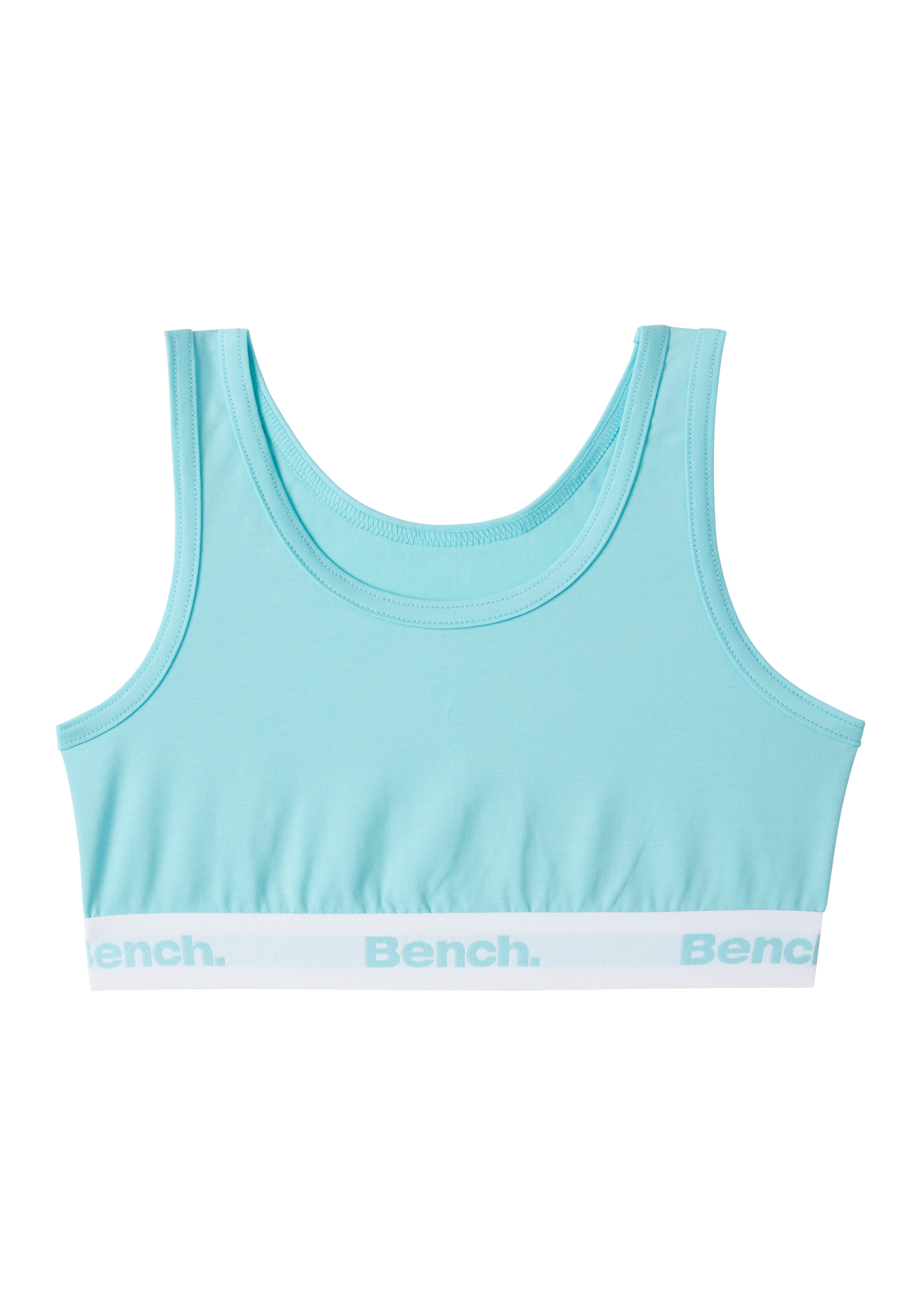 Bench. Bustier, mit Logo-Webbund