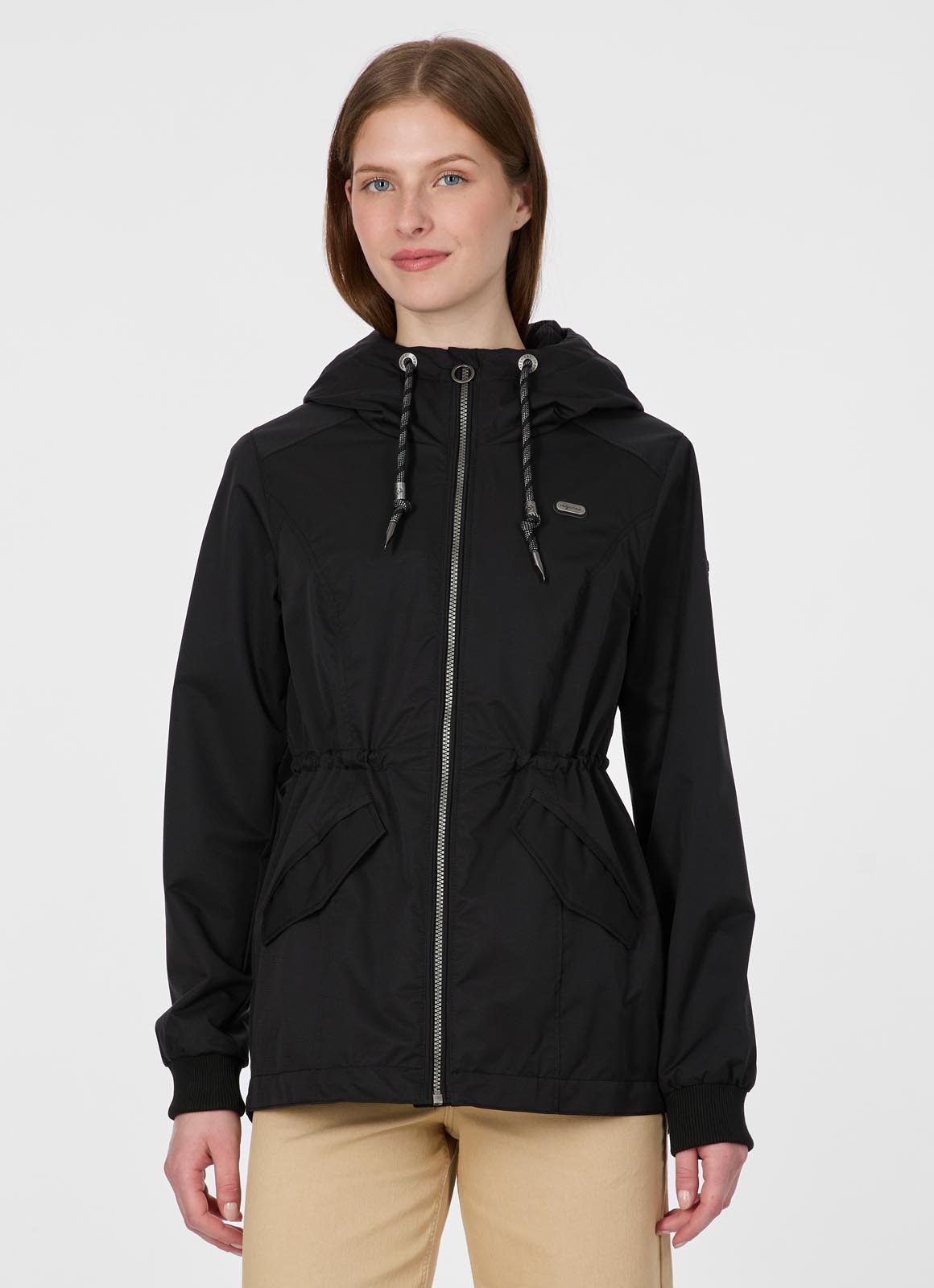 Ragwear Parka "DOWEY" mit Kapuze Wasserabweisend mit Taillenkordel und Pattentaschen