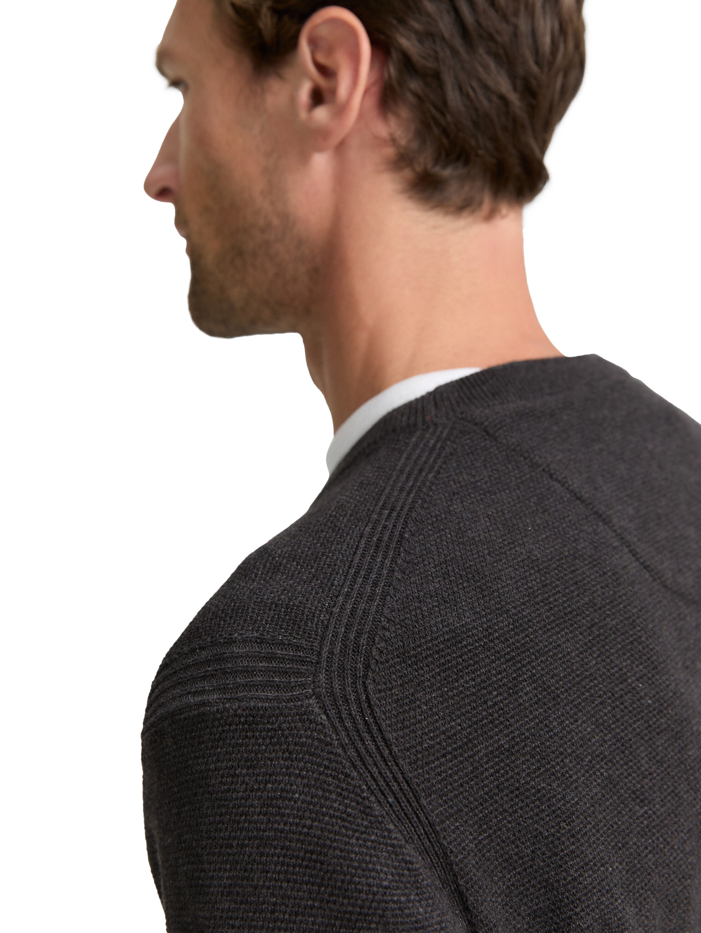 TOM TAILOR Strickpullover, mit Bündchen