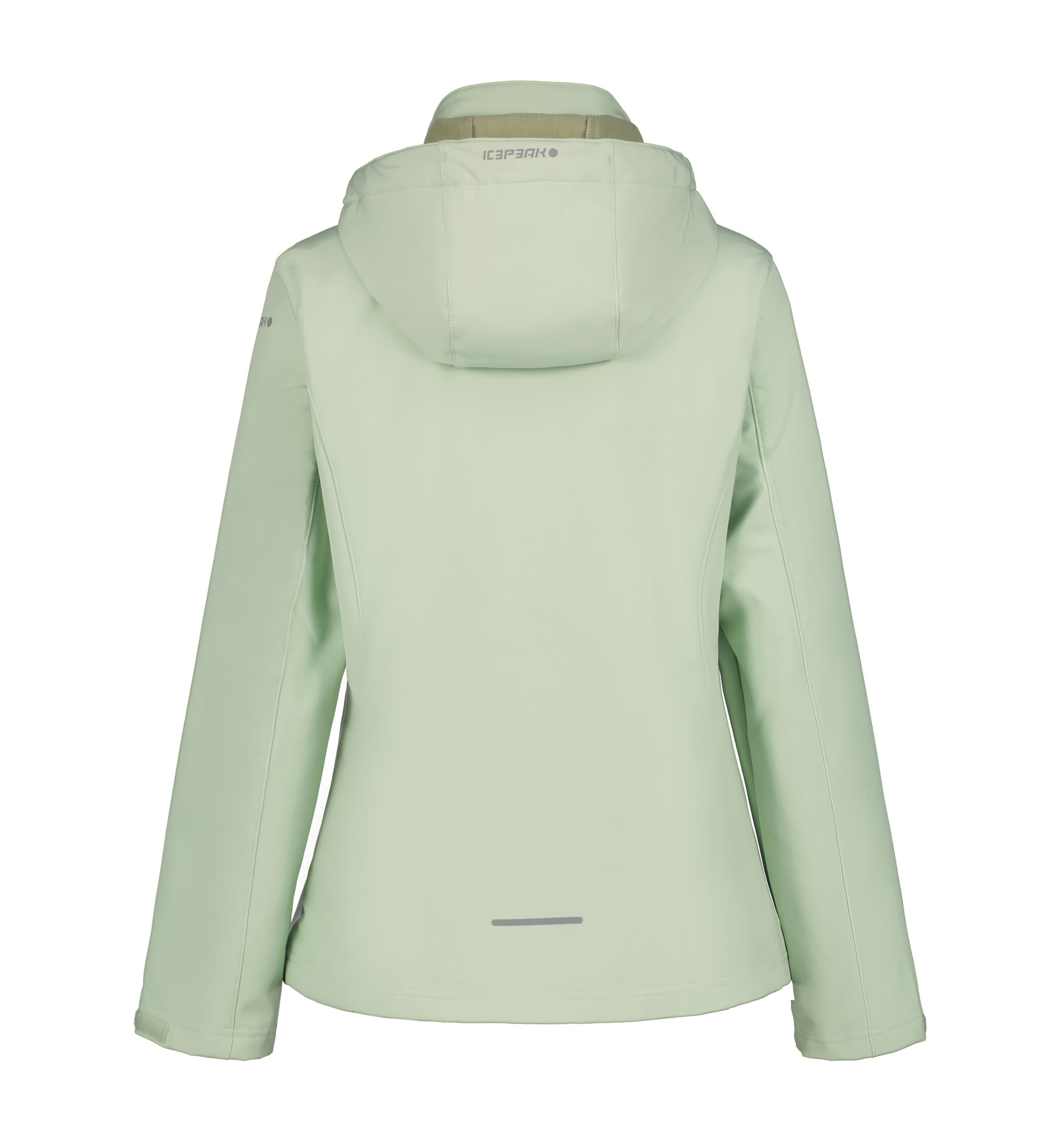 Icepeak Softshelljacke »D SOFTSHELLJACKE BRENHAM«, mit Kapuze, mit hohem Stehkragen