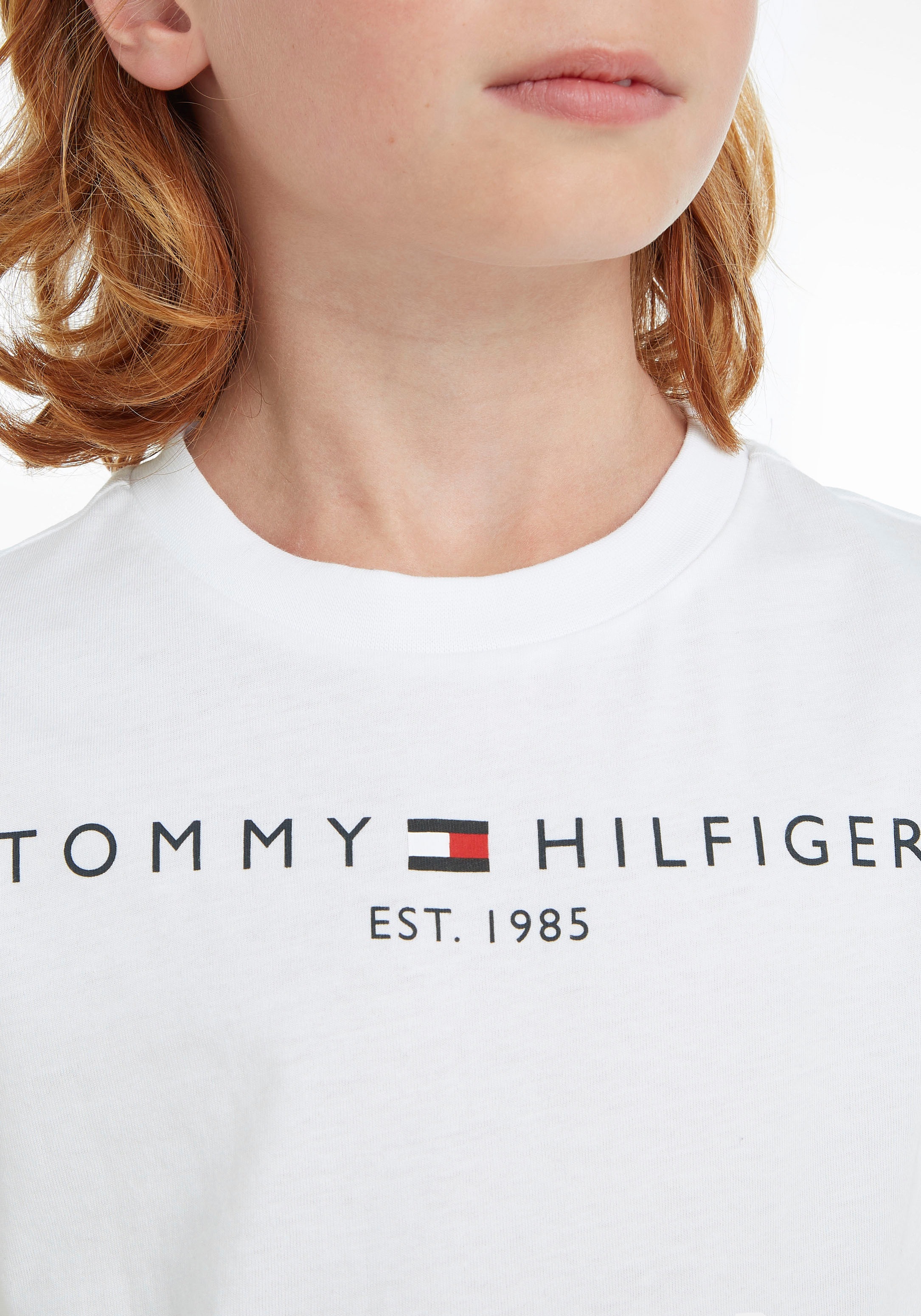 bestellen online »ESSENTIAL | Tommy Jelmoli-Versand T-Shirt ✵ Hilfiger TEE«