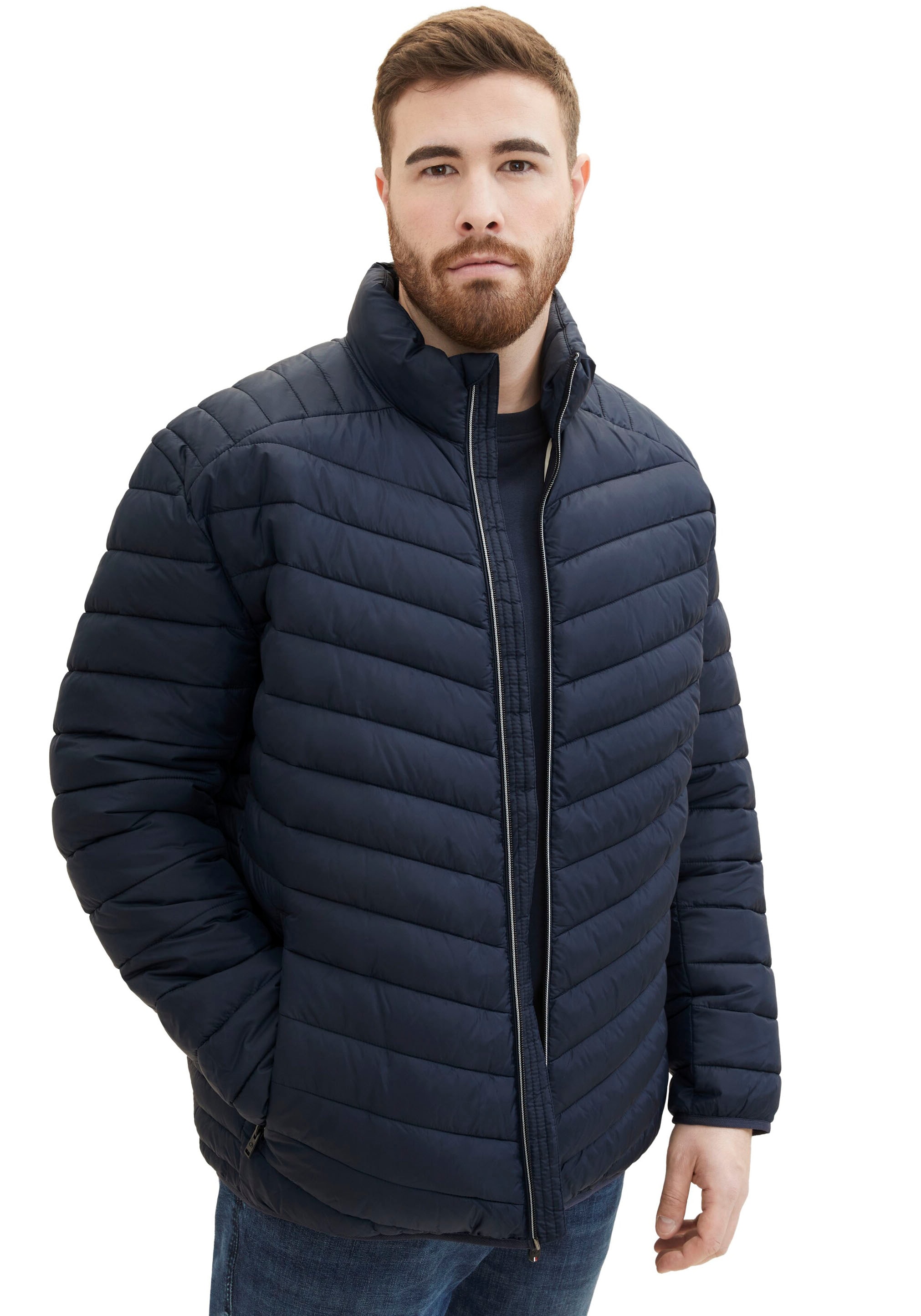 TOM TAILOR PLUS Outdoorjacke, in grossen Grössen