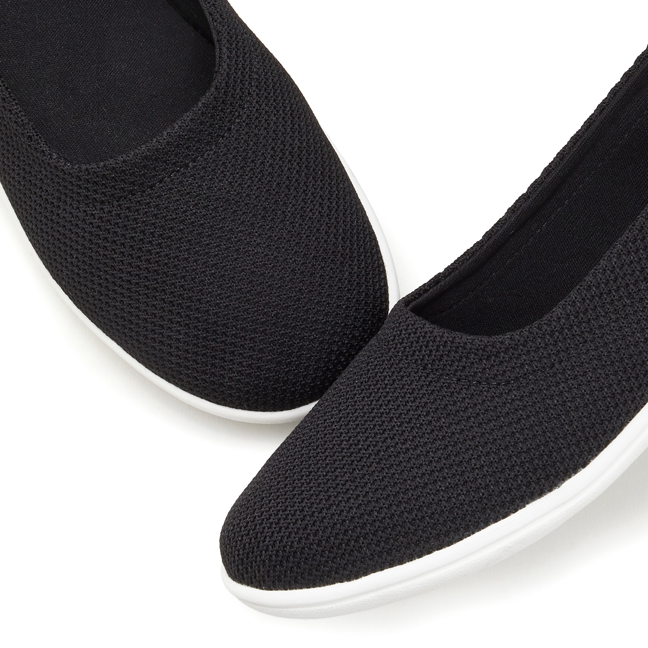 Vivance Slipper, Ballerina in leichter Mesh-Optik VEGAN