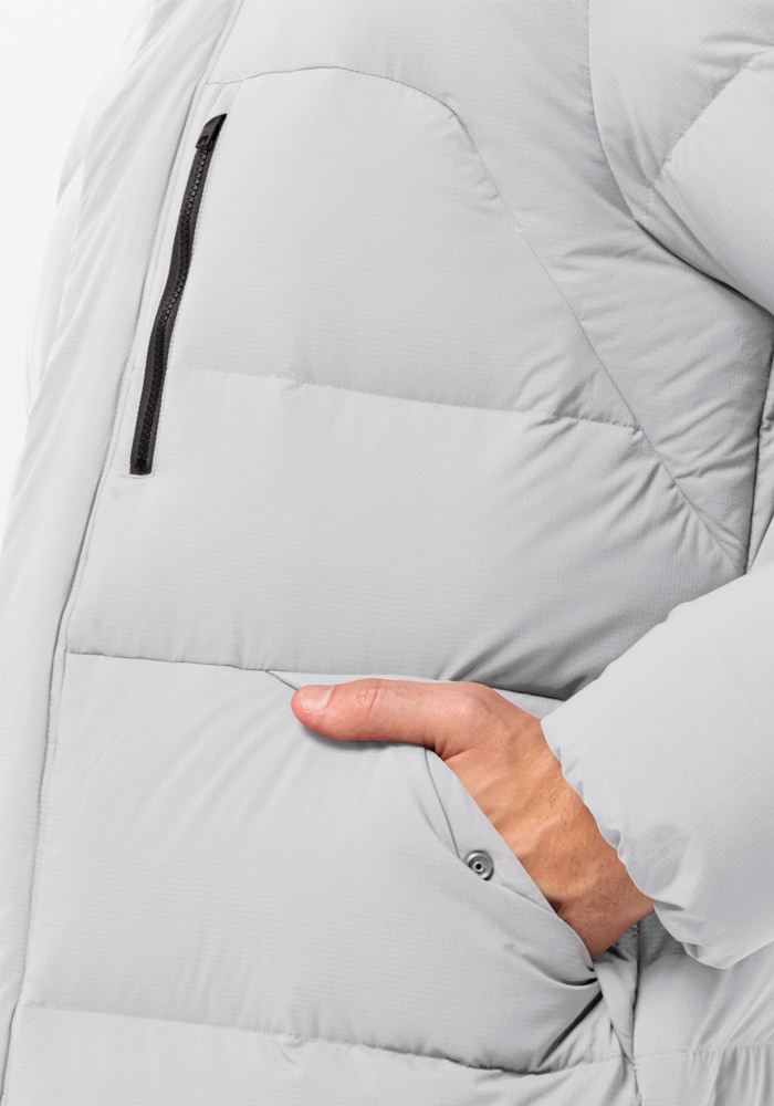 Jack Wolfskin Daunenjacke »ROEMERTOR JKT M«, mit Kapuze