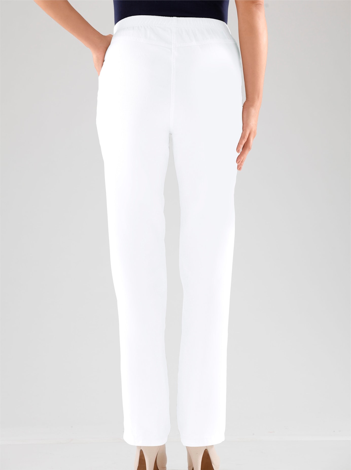 Classic Basics Schlupfjeans, (1 tlg.)