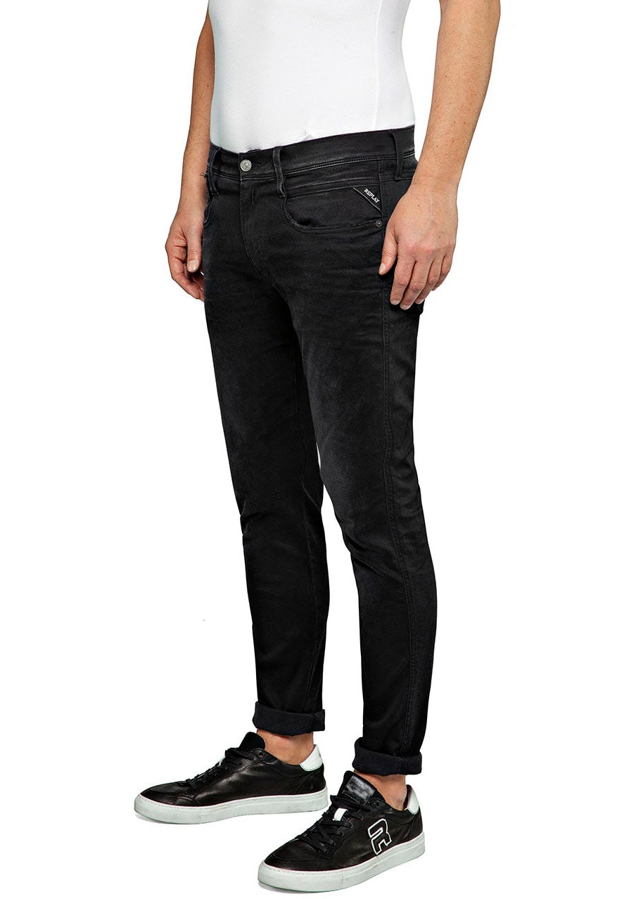 Replay Slim-fit-Jeans »ANBASS HYPERFLEX BIO«