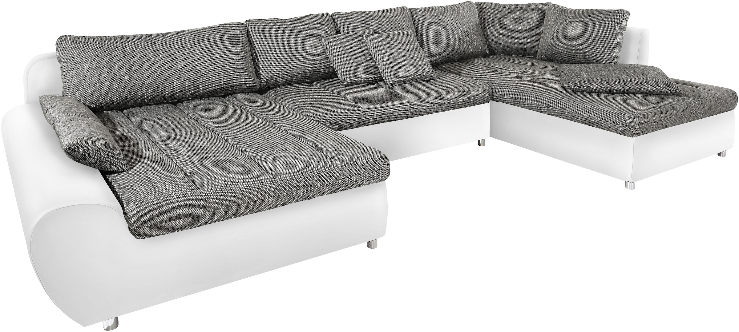 sit&more Wohnlandschaft »Bandos U-Form«, in 2 unterschiedlichen Grössen, wahlweise mit Bettfunktion + Bettkasten