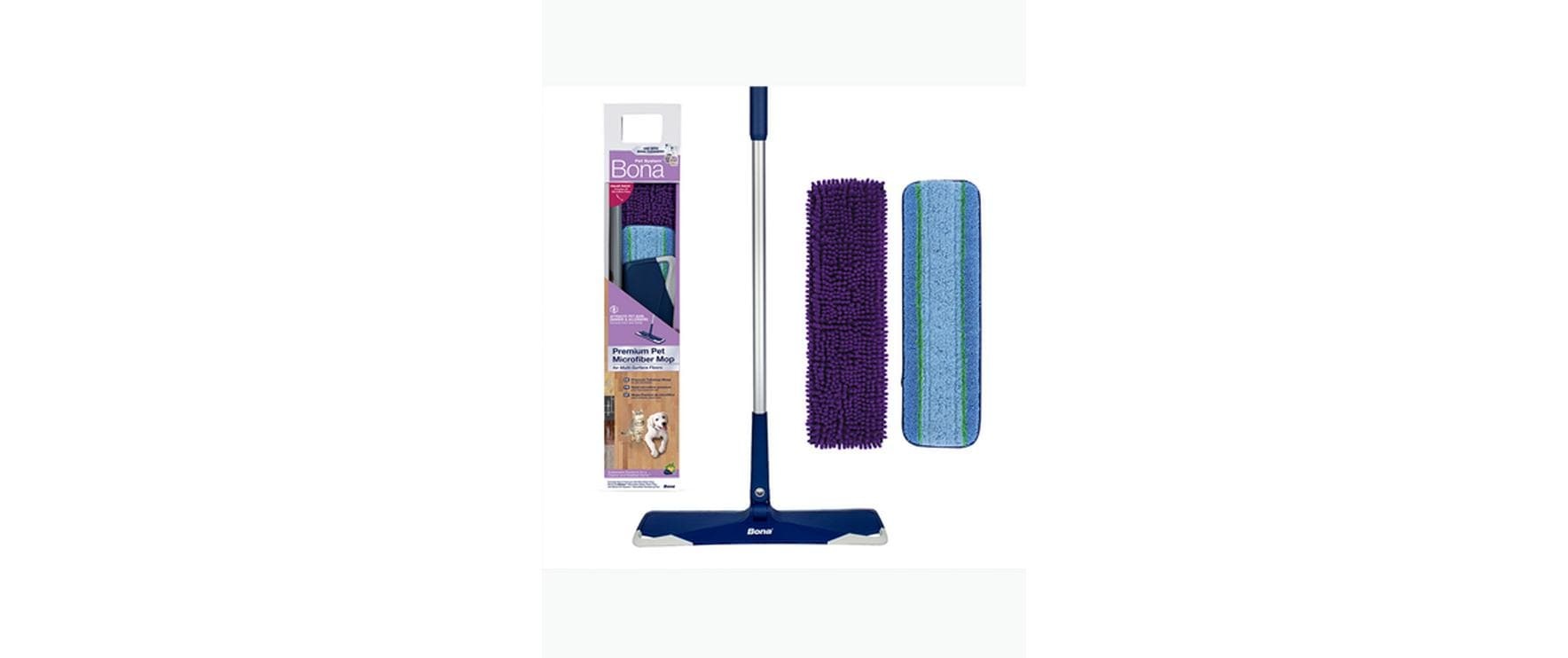 Bona Bodenwischer-Set »Pet System Premium«, (Set, 1 St.), Wischertyp: Flachwischer