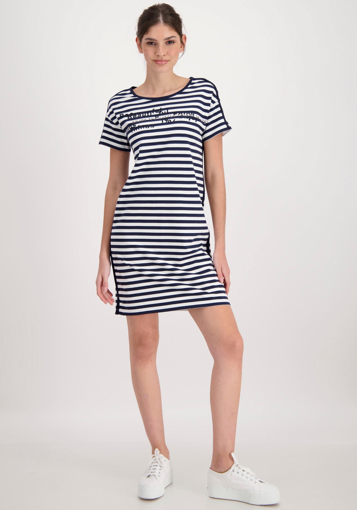 Monari Sweatkleid, mit Streifen online Jelmoli-Versand shoppen 