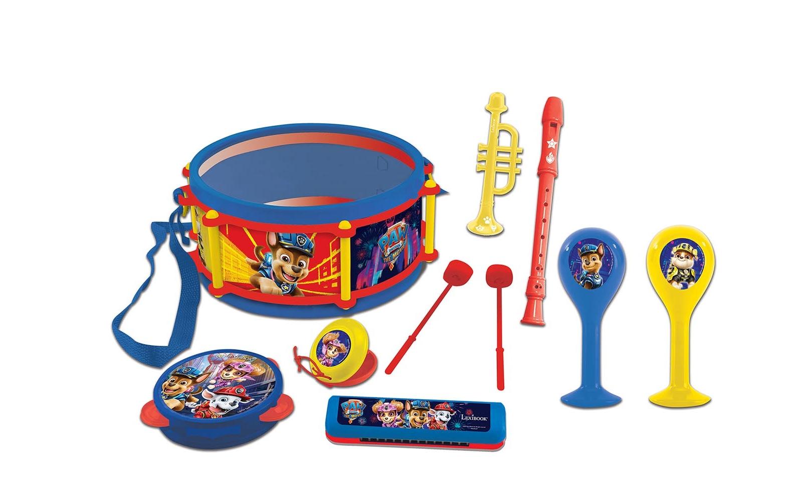 Lexibook Spielzeug-Musikinstrument "Paw Patrol 7-teiliges Musikset"