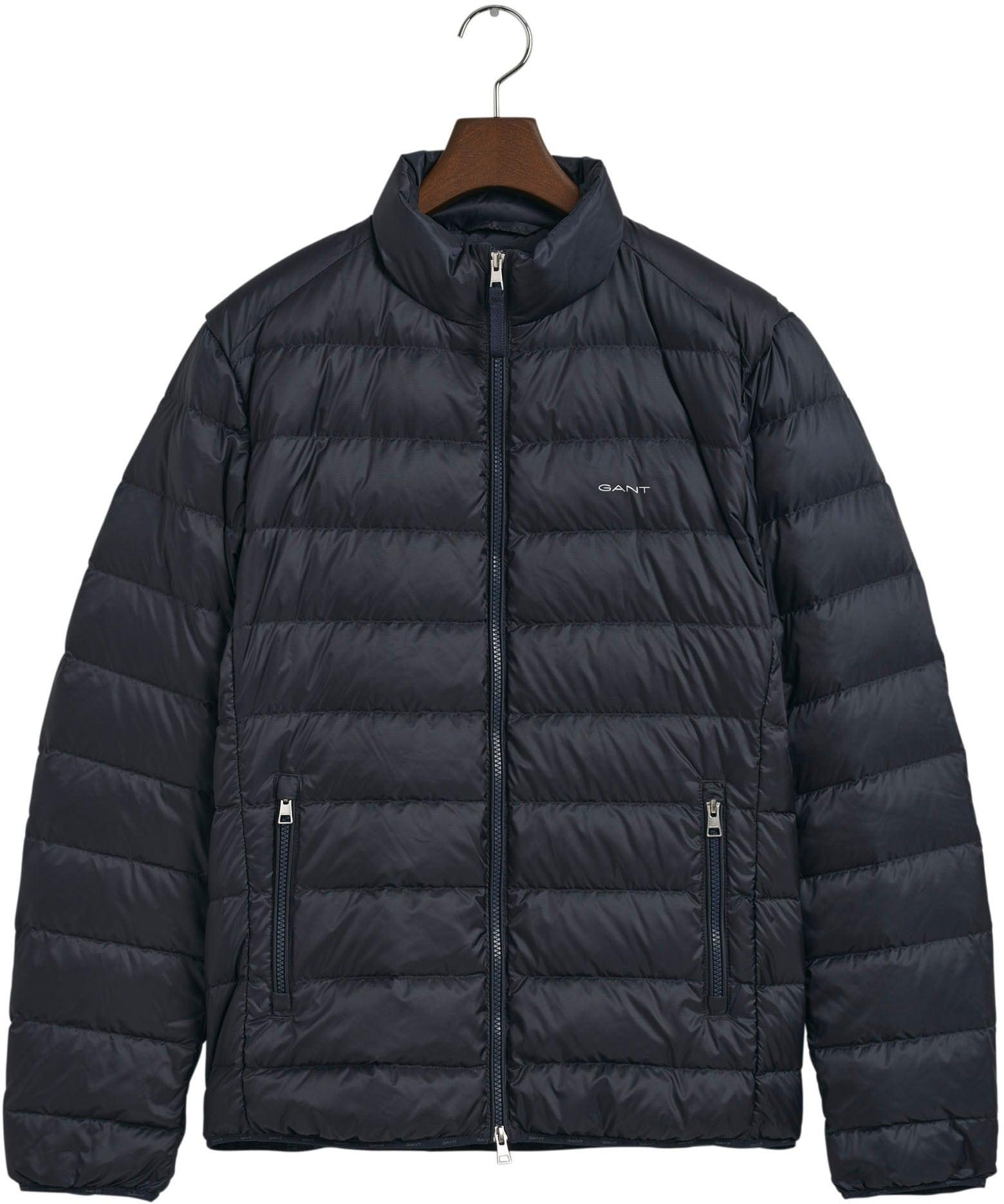 Gant Daunenjacke »Light Down Jacket Daunen leicht pflegeleicht«, sehr leichte Daunen Steppjacke, Premium Qualität, klasissches Design