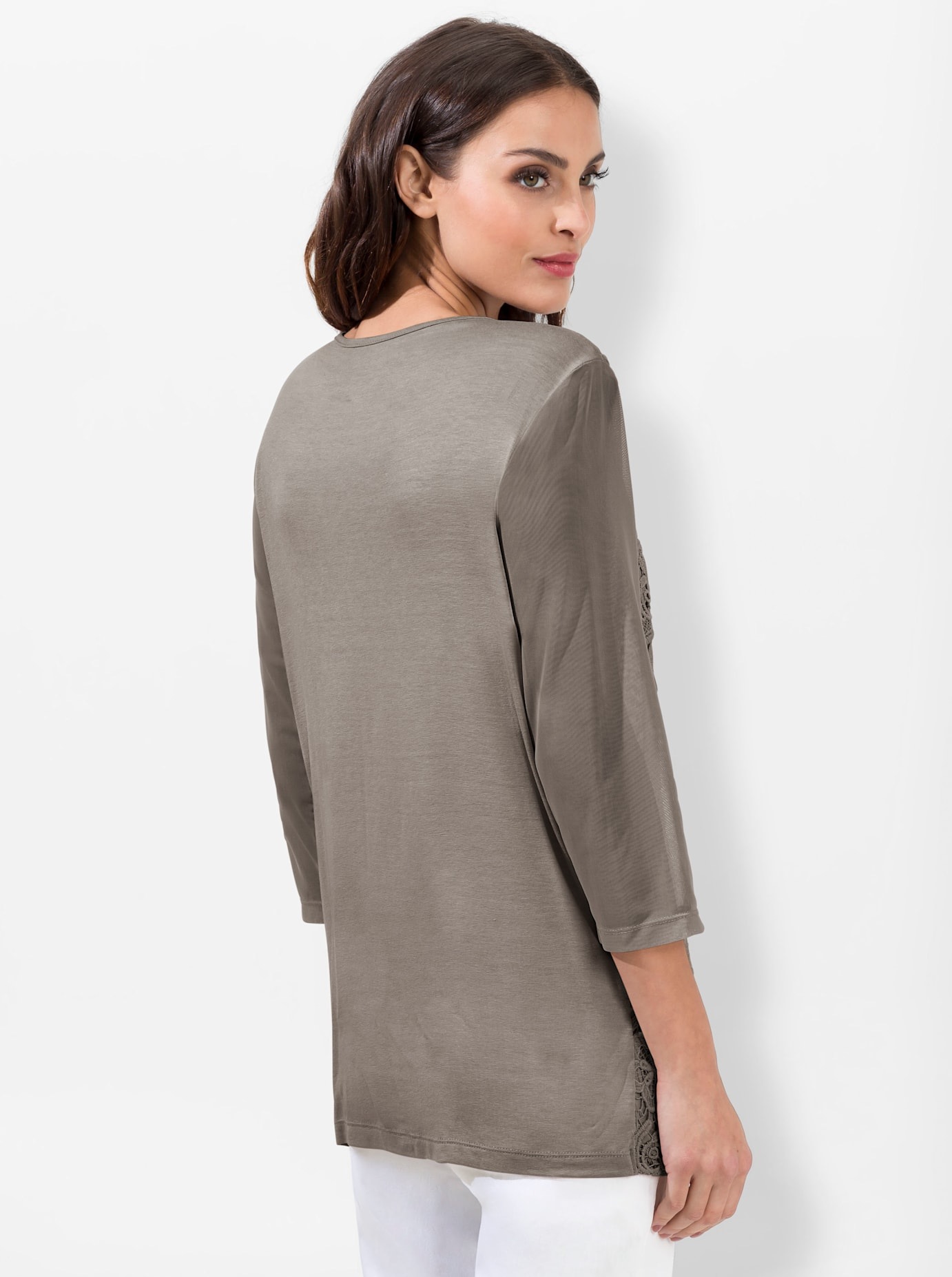 Lady Spitzenshirt »Shirt«, (1 tlg.)