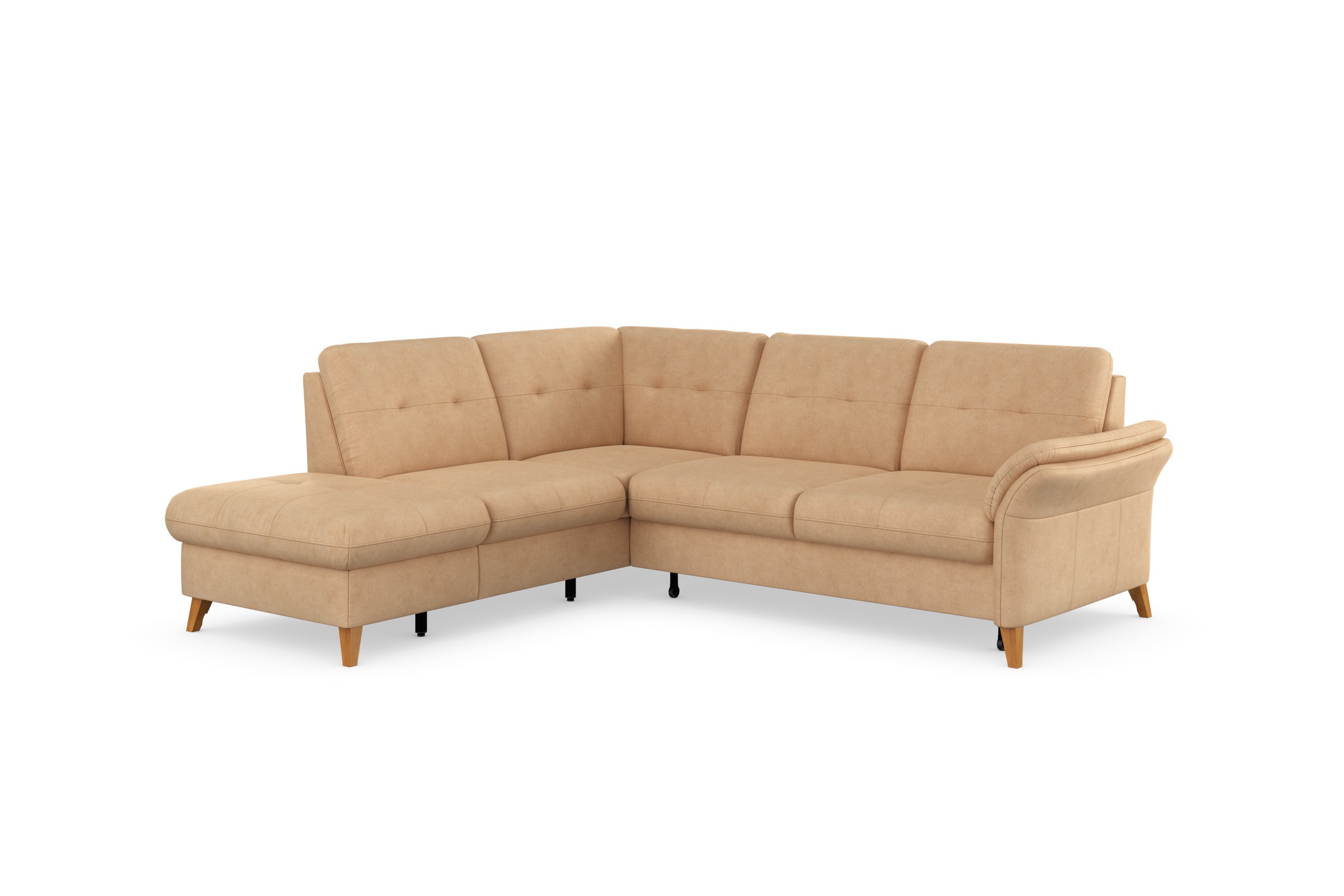 sit&more Ecksofa »Göteborg«, inkl. Sitztiefenverstellung, wahlweise mit Bettfunktion & Bettkasten