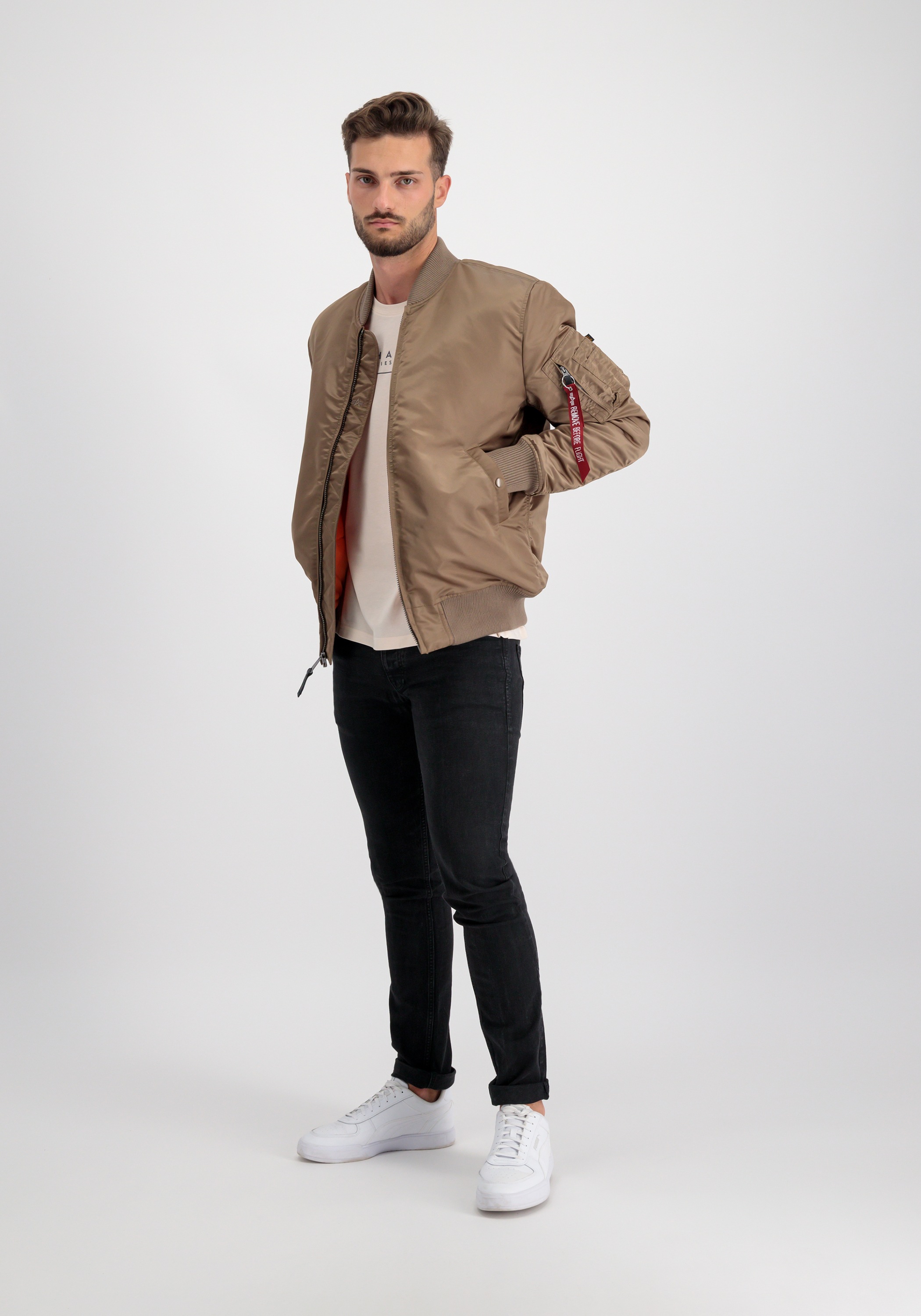 Alpha Industries Bomberjacke »Alpha Industries Men - Bomber Jackets MA-1 VF 59 Long«