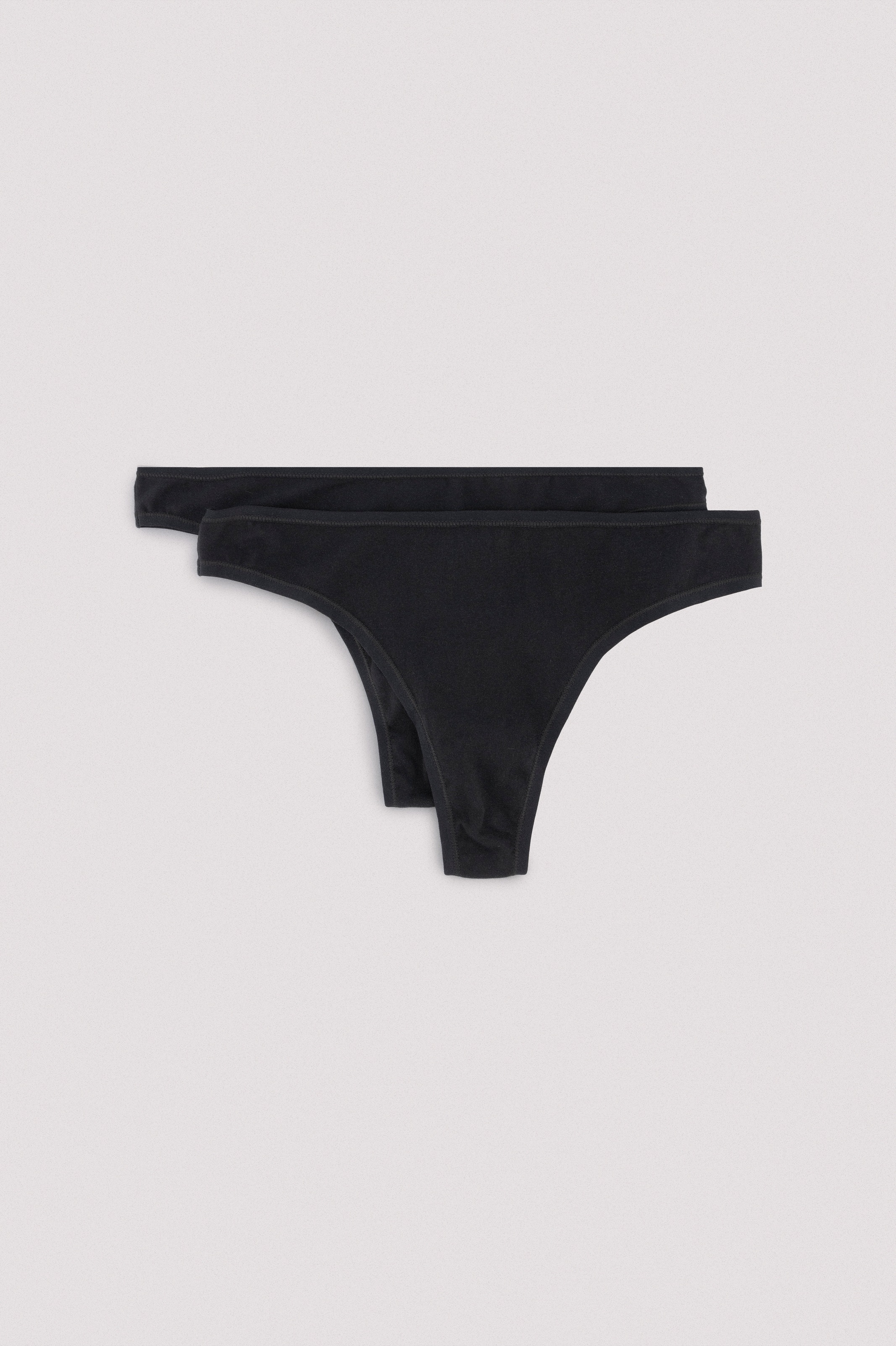YSABEL MORA Tanga »BASIC COLLECTION COTTON« 2er Pack, aus weicher Baumwollmischung