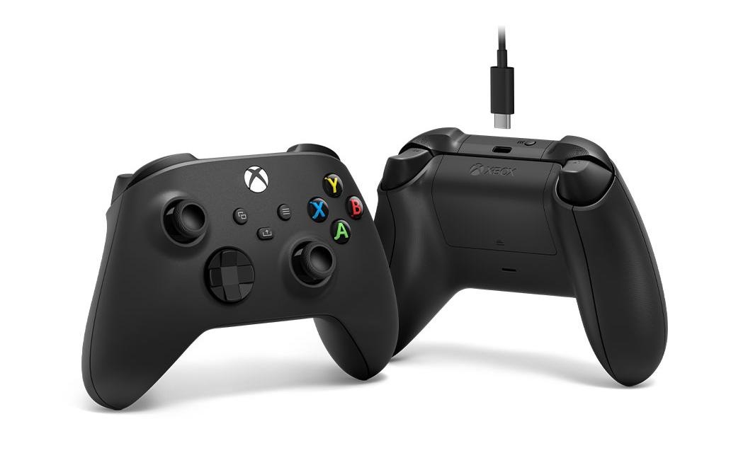 Microsoft Wireless-Controller »Microsoft Xbox Controller, schwarz«