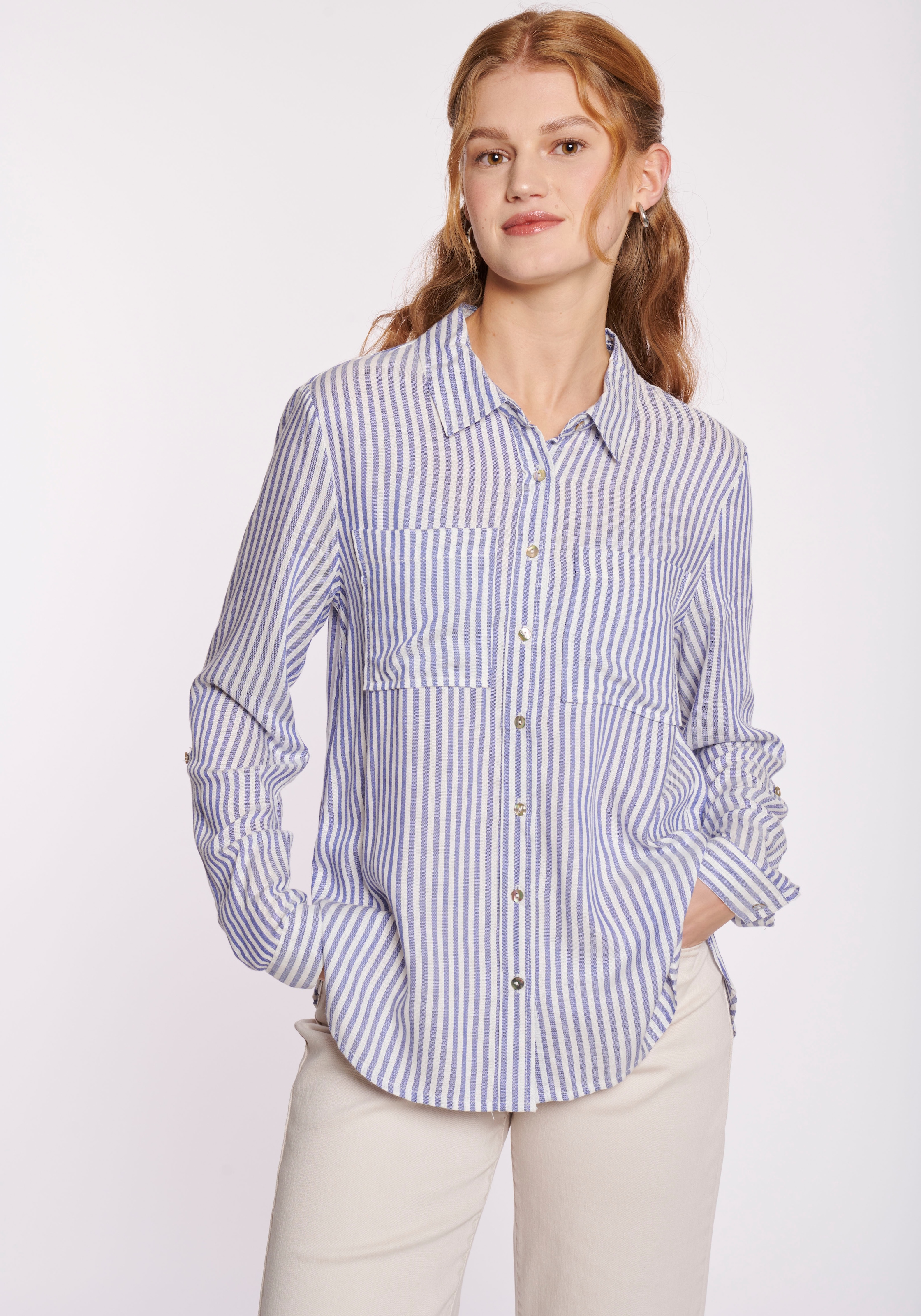 HaILY’S Hemdbluse »LS V BL Je44tte Stripe«