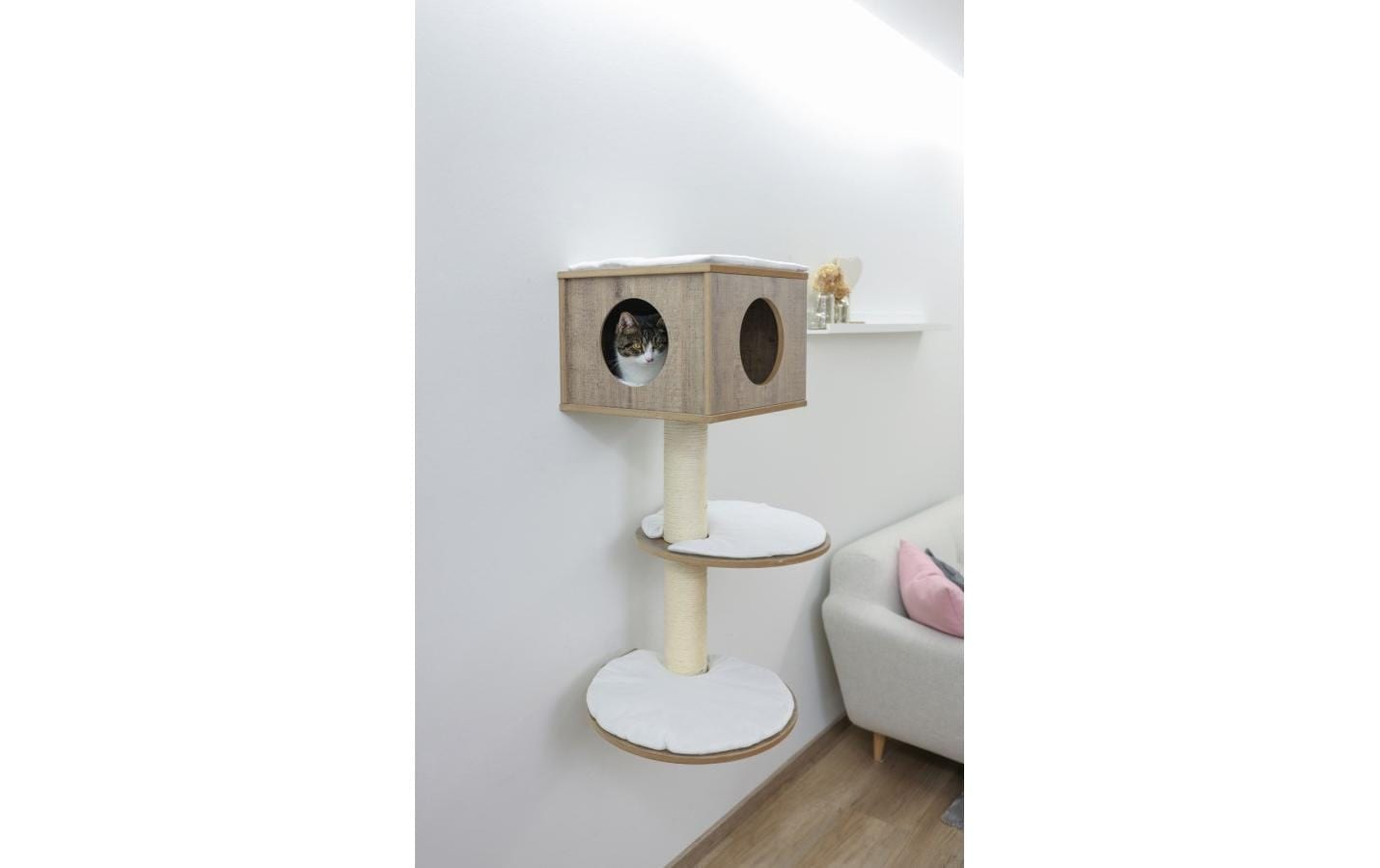 Kerbl Kratzbaum »Dinari Light 110 cm«, hoch