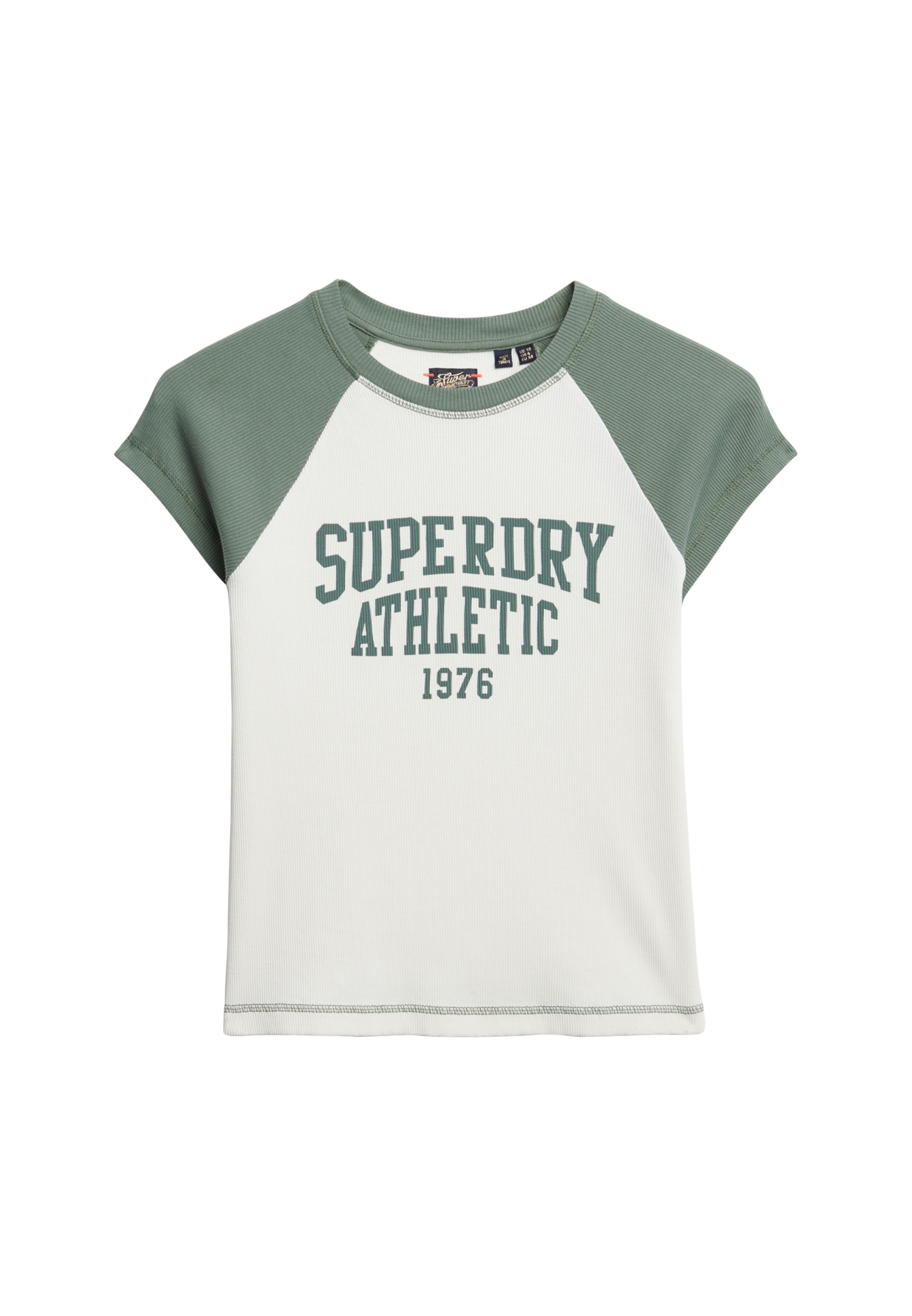 Superdry Print-Shirt »ATH ESS RAGLAN CAP SLEEVE TEE«