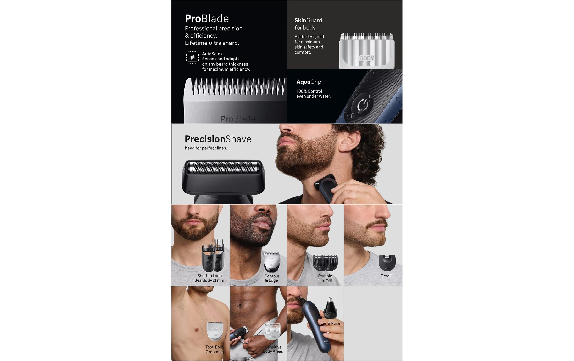 Braun Elektrorasierer »Series 7 All-In-One Styler AIO7540«